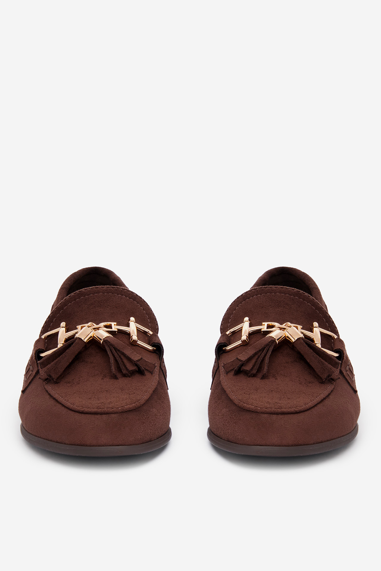 Loafersy Hnědá