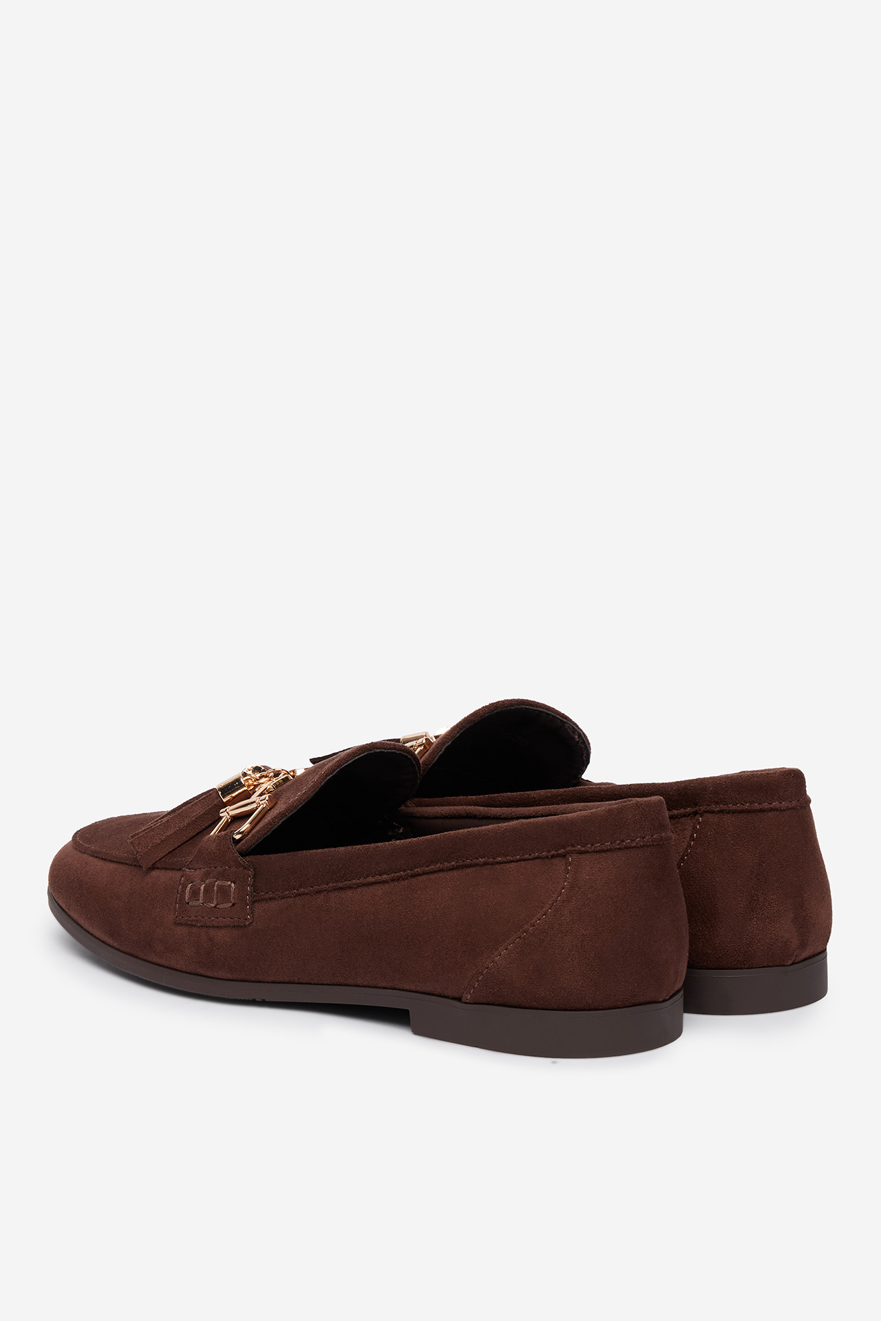 Loafersy Hnědá