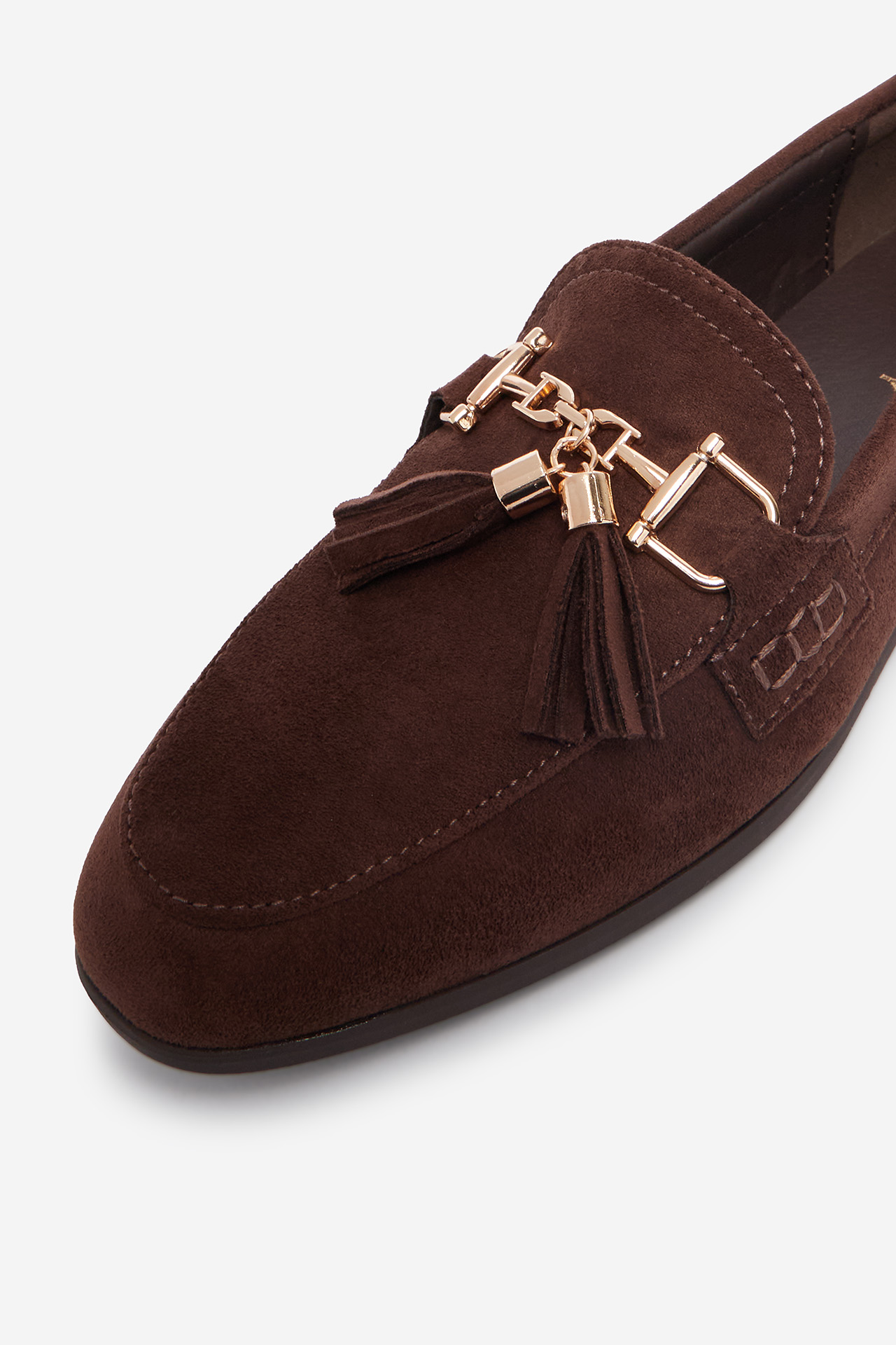 Loafersy Hnědá