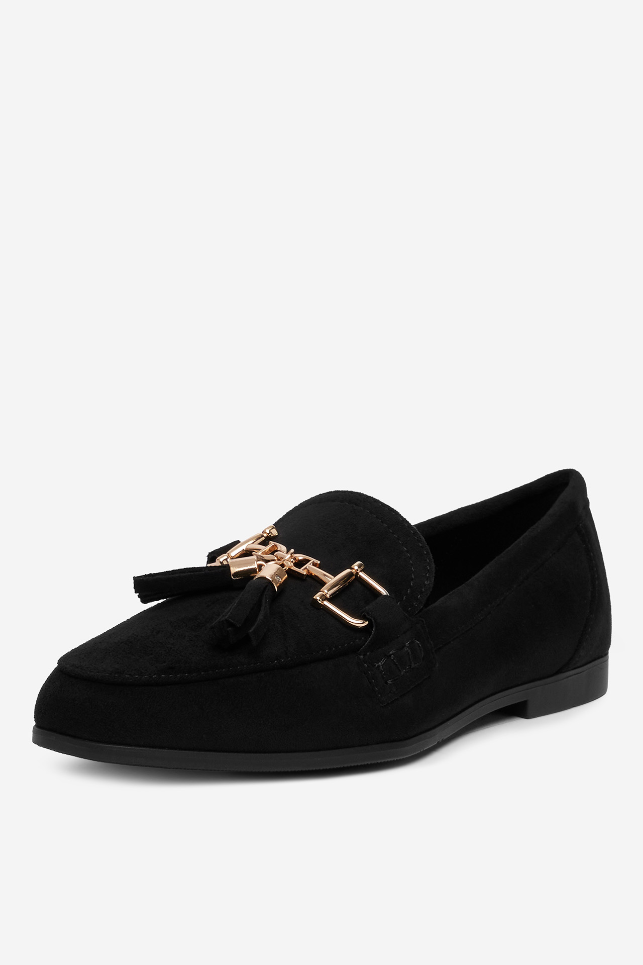 Loafersy Černá