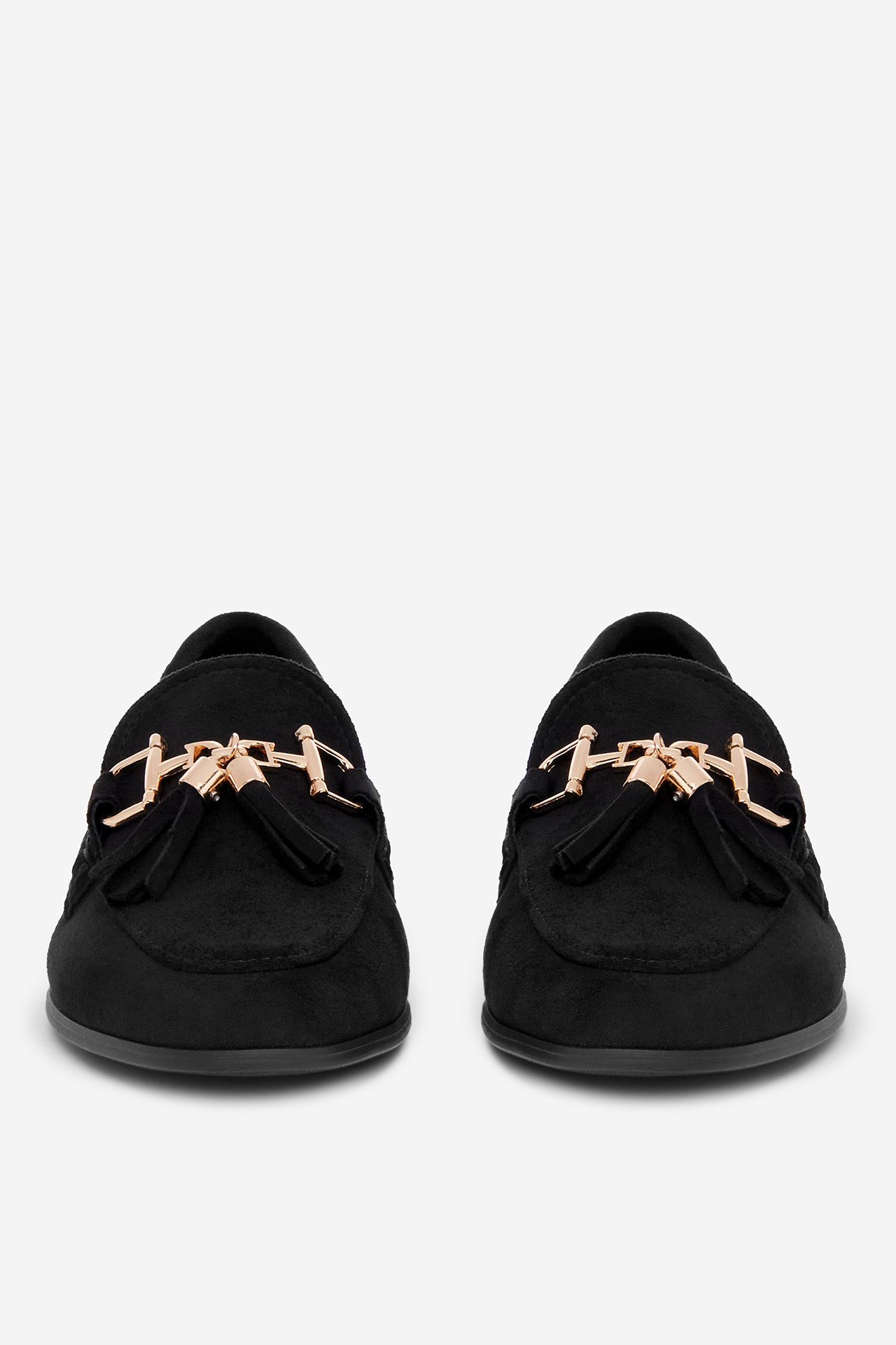 Loafersy Černá