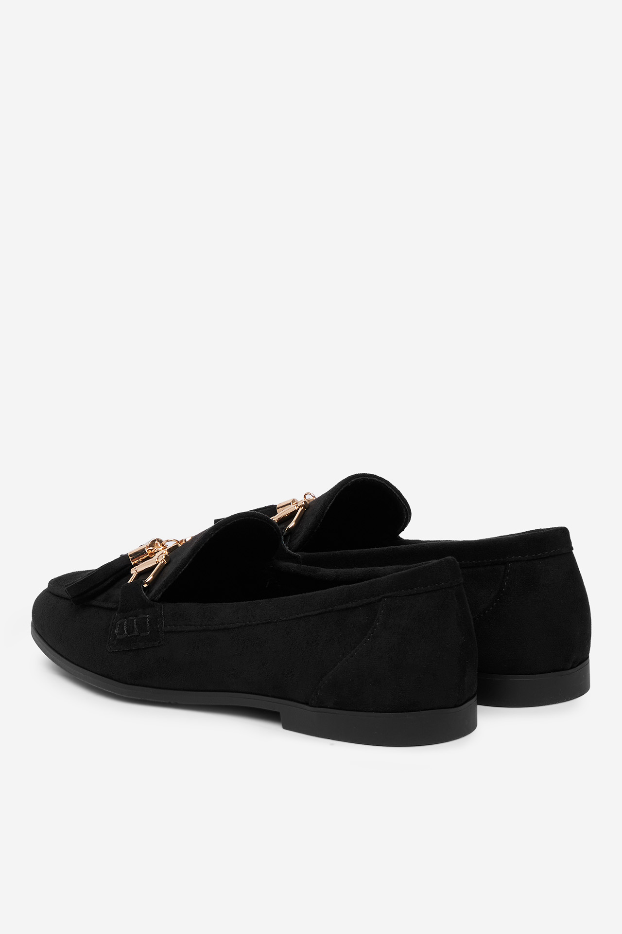 Loafersy Černá