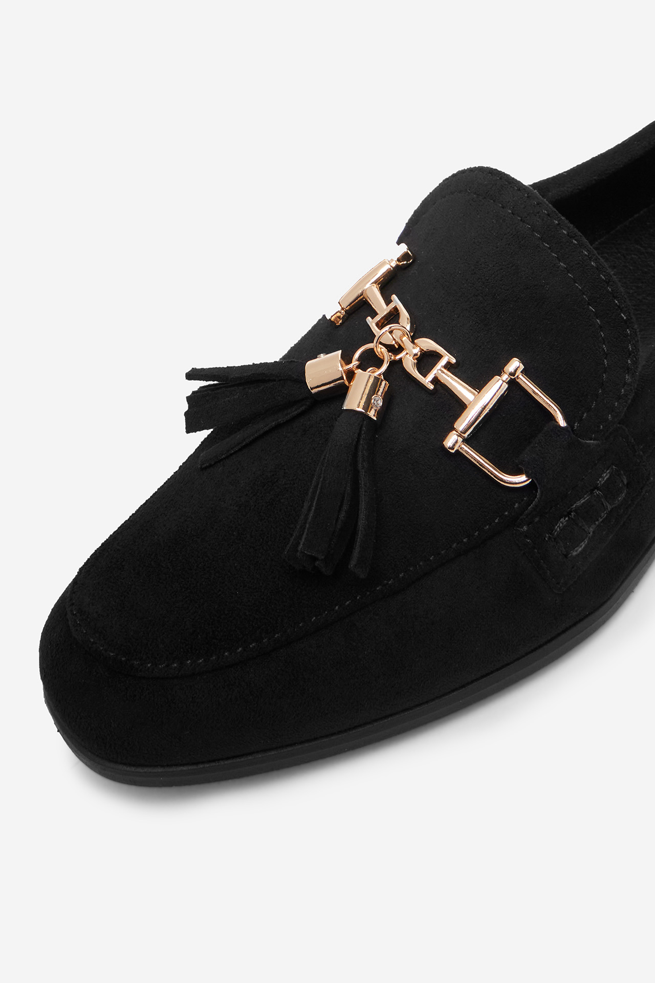 Loafersy Černá