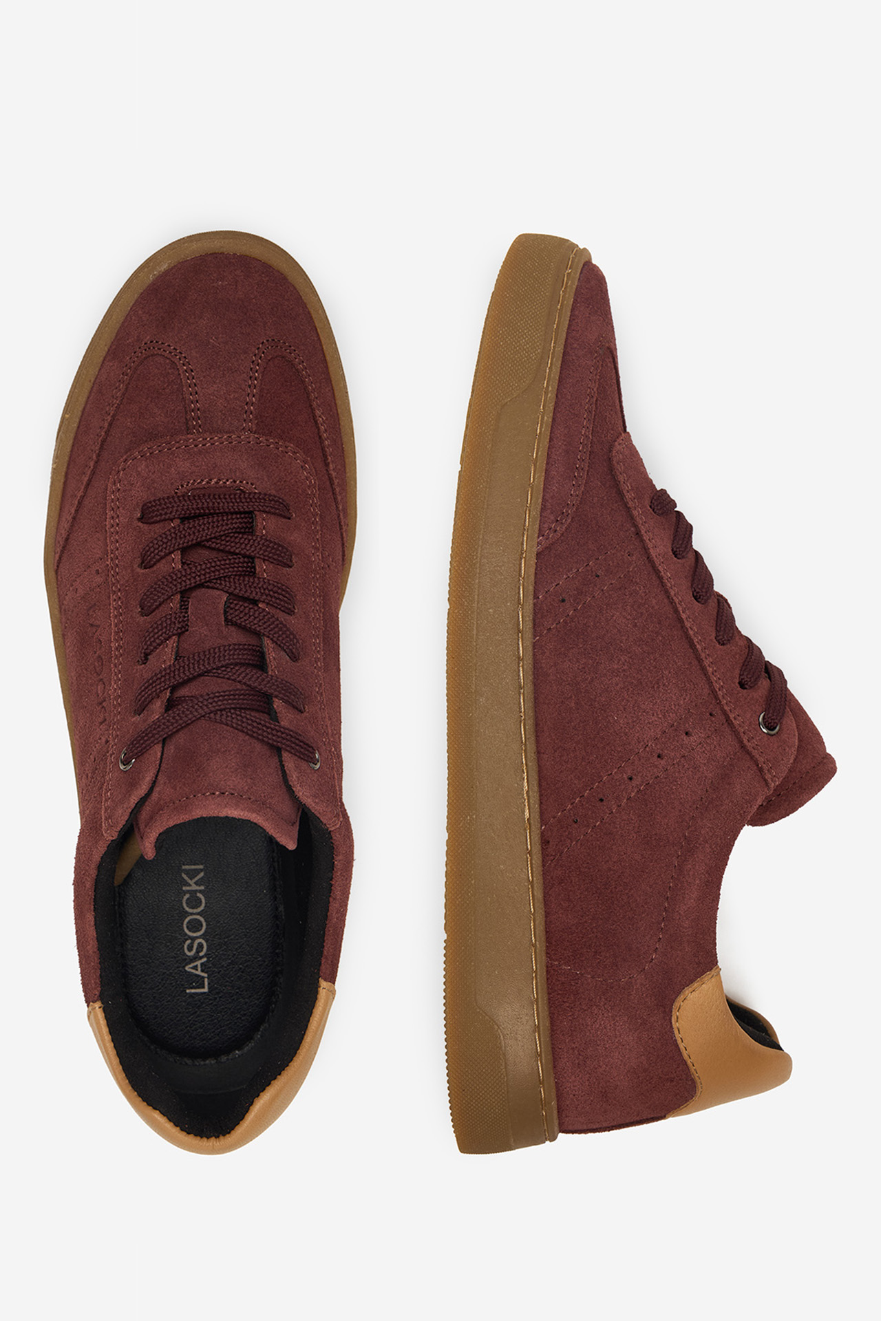 Sneakersy Vínový