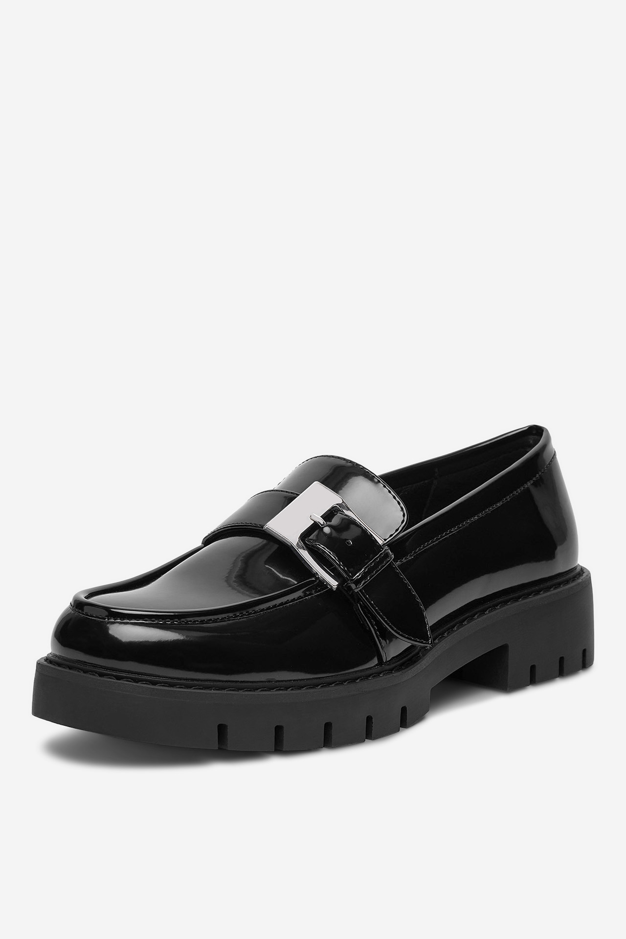 Loafersy Černá