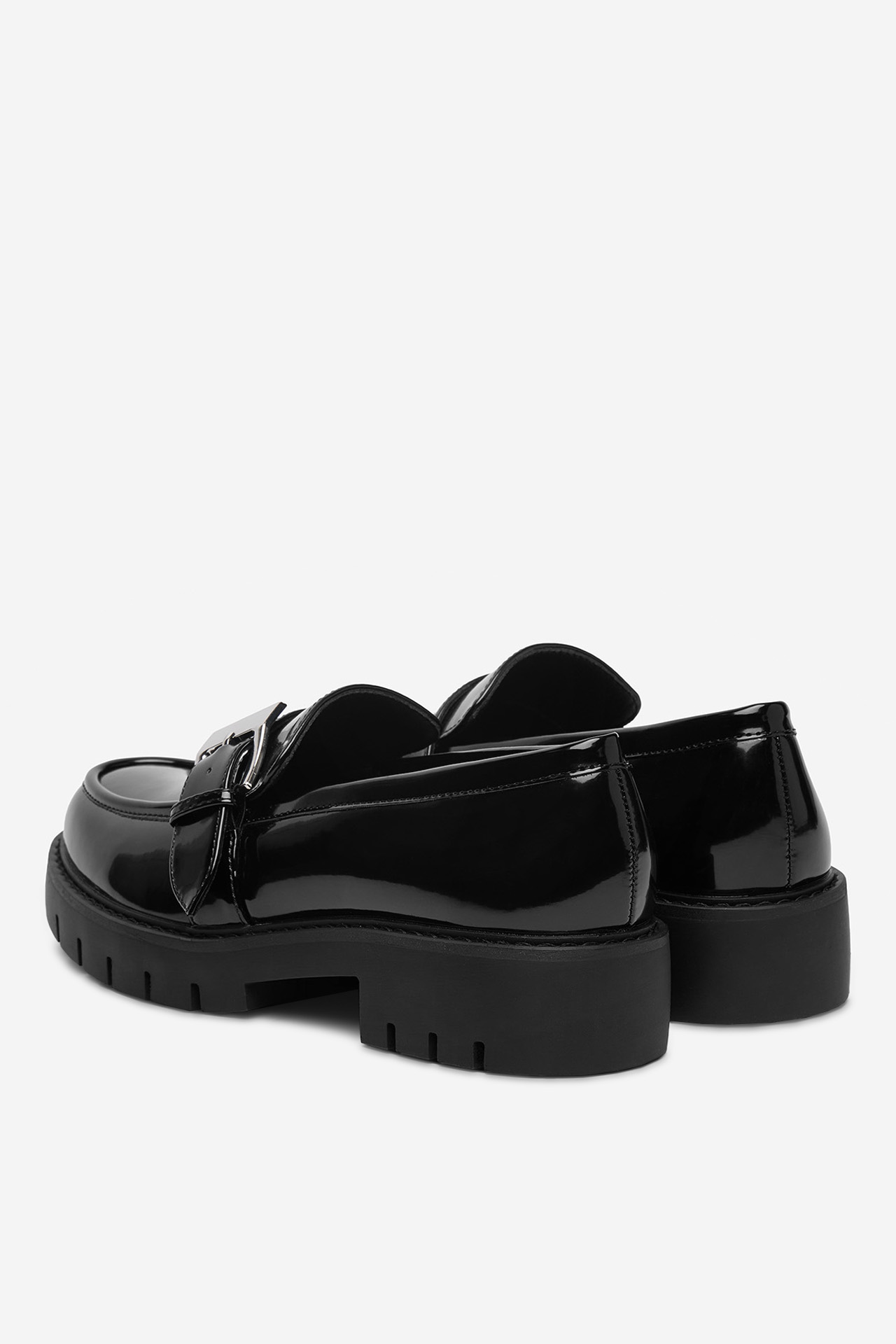 Loafersy Černá