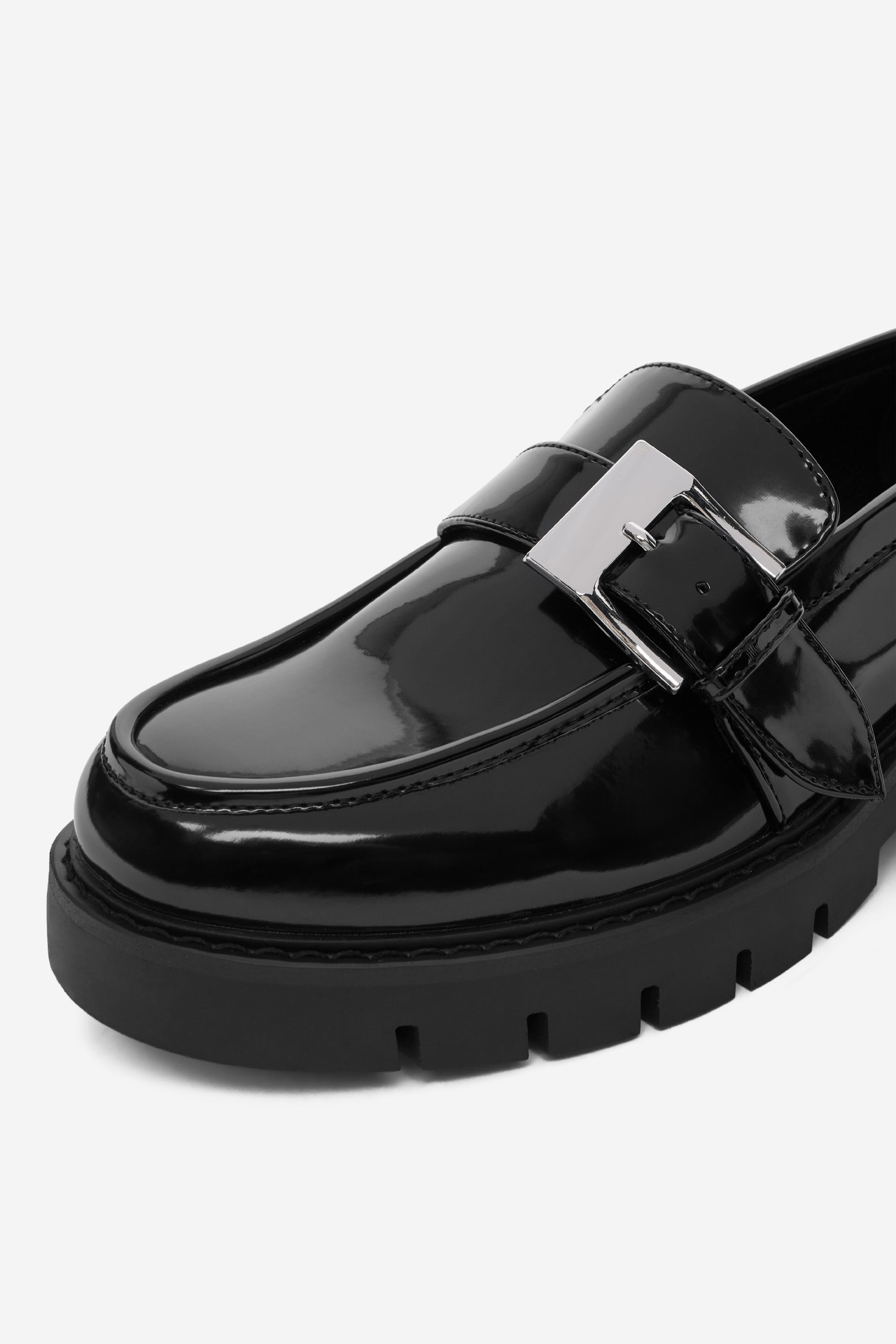 Loafersy Černá