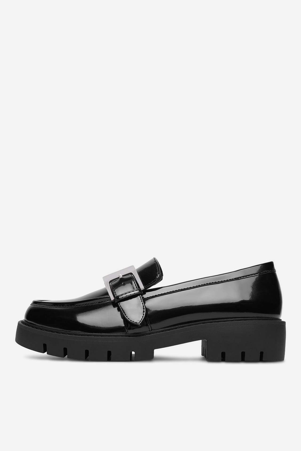Loafersy Černá