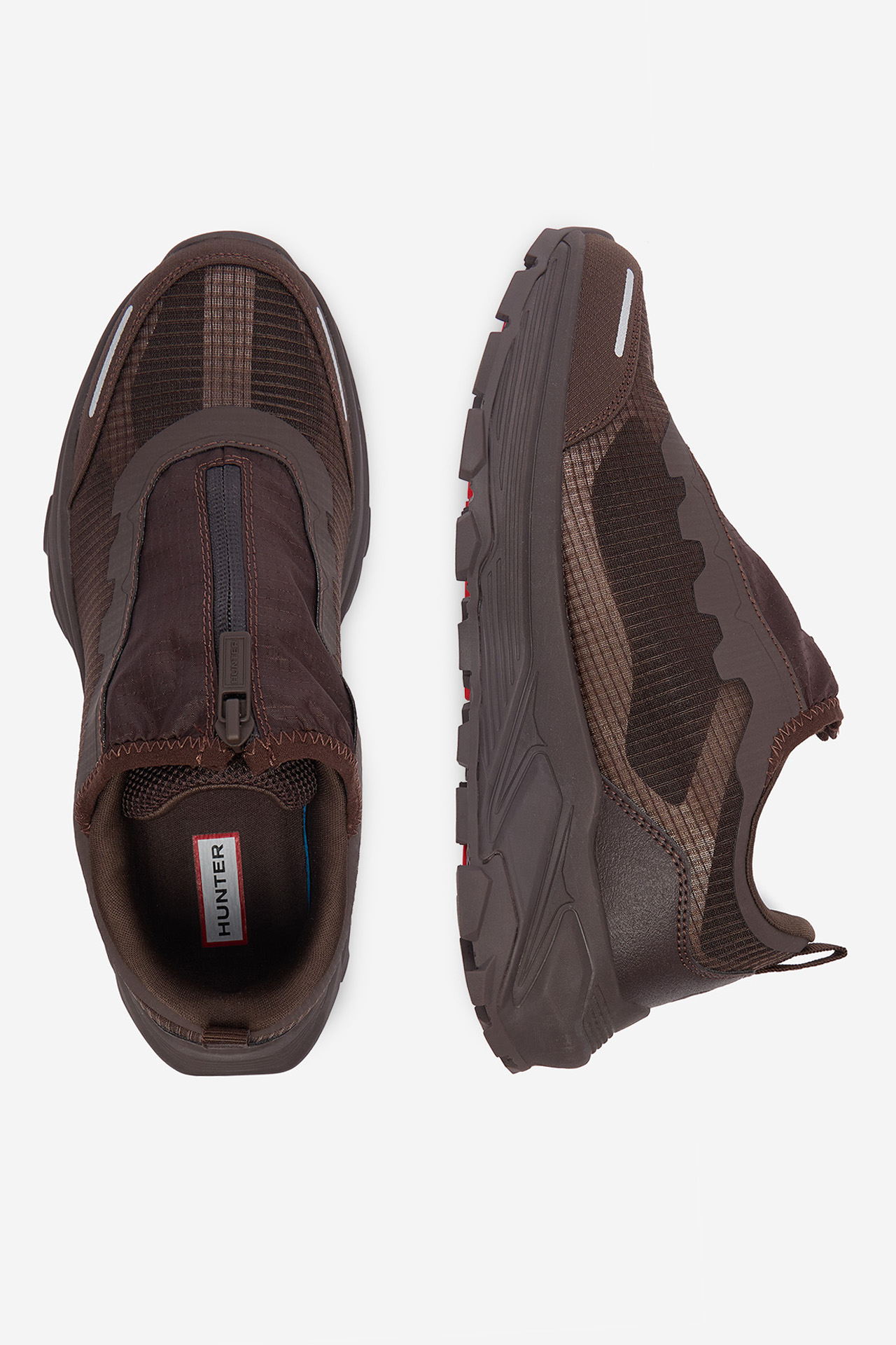 Sneakersy Hnědá