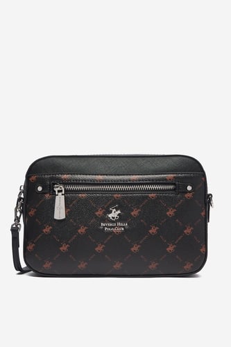 Сумка З Ремінцем BEVERLY HILLS POLO CLUB CEO-BHPC-L-014-10 Чорний