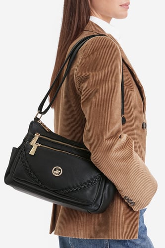 Дамска чанта Beverly Hills Polo Club CEO-BHPC-L-012-10 Черен