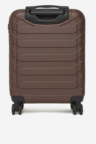 Kovček Gino Rossi CEO-GIN-MS-002-S BROWN Čokoladno rjava