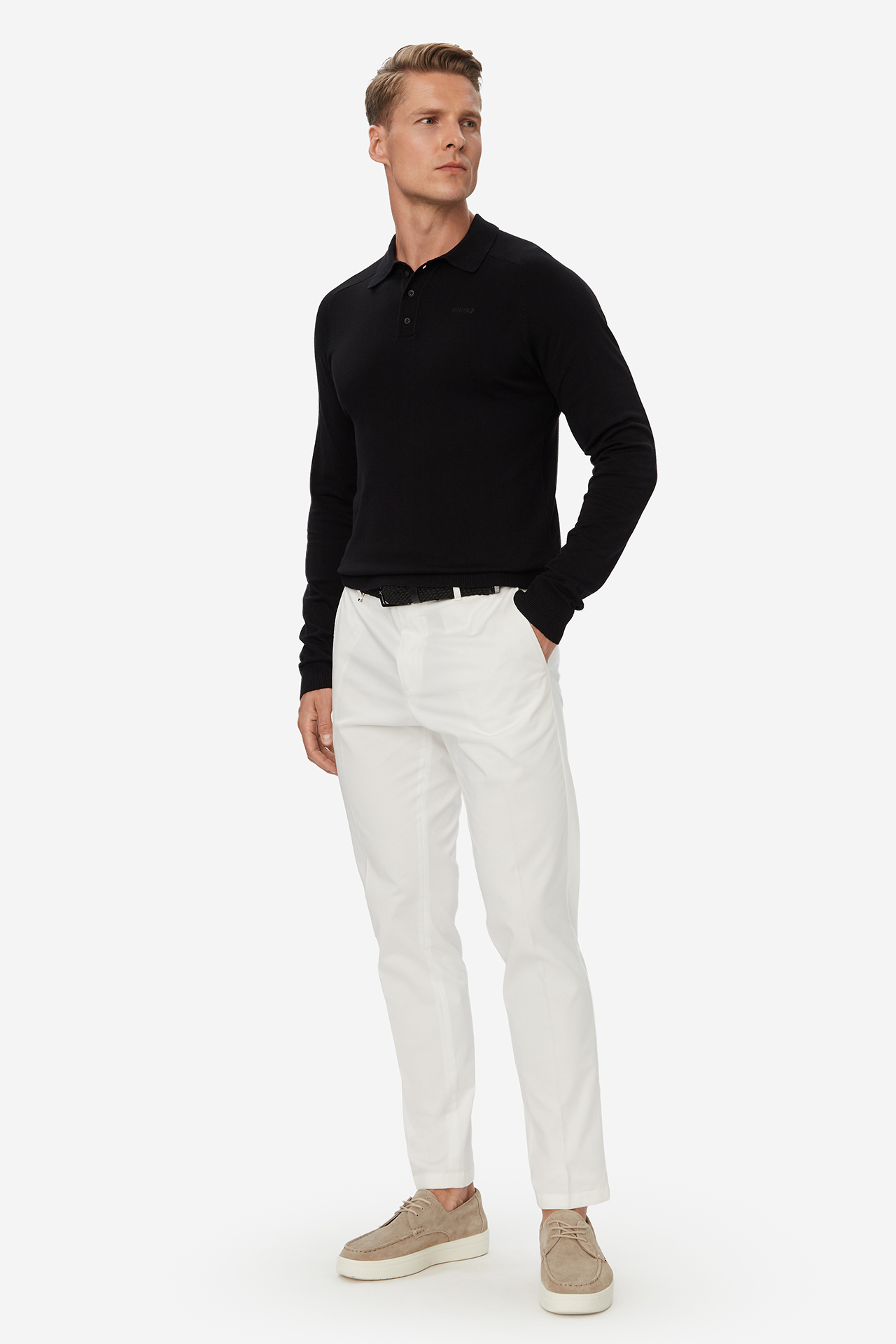 Long sleeve NAUTICA W226-NAMSW-1093-48X Czarny