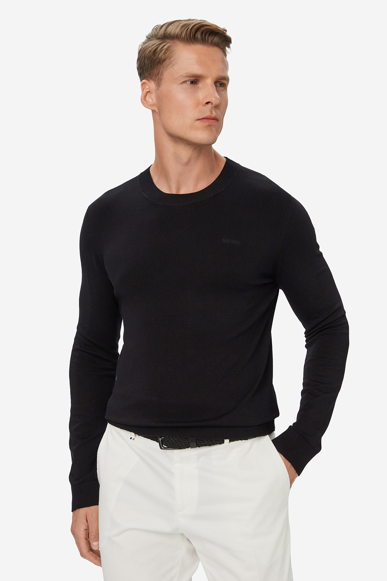 Sweter NAUTICA W226-NAMSW-1091-48X Czarny