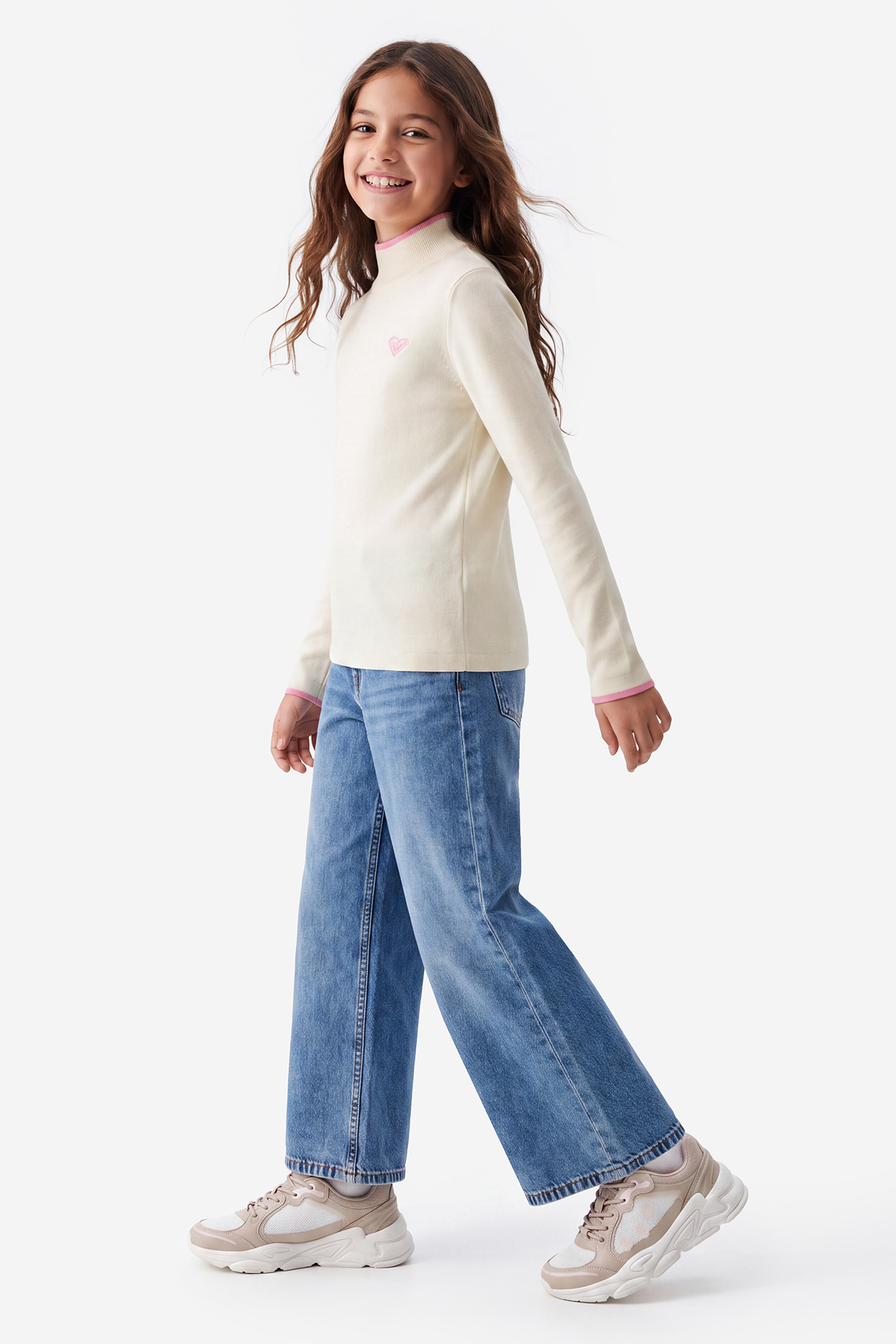 Long sleeve ROXY W226-RXGSW-1039-01X Kremowy