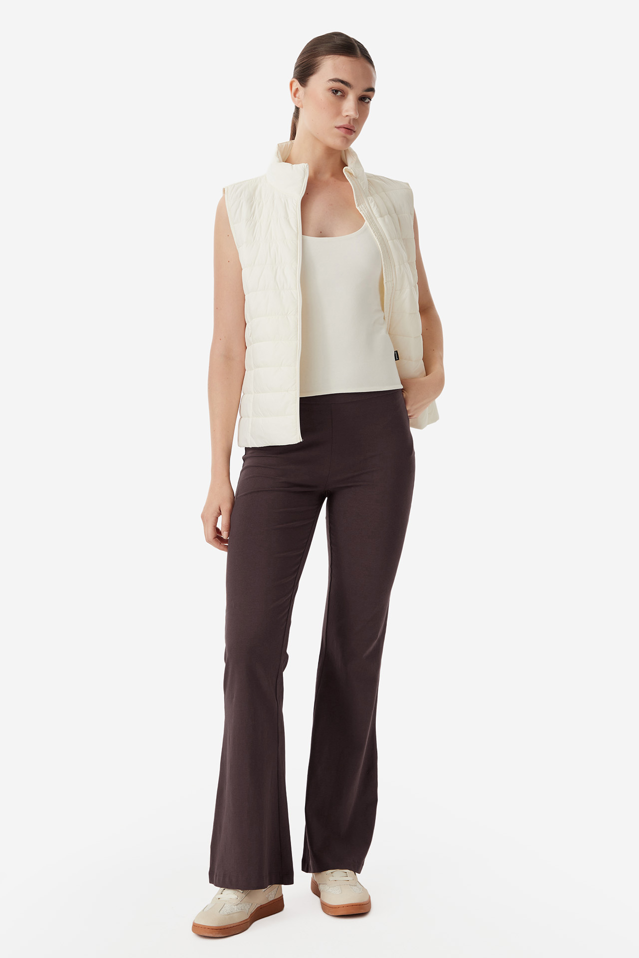 Legginsy Sprandi W226-SILLG-1138-35X Brązowy