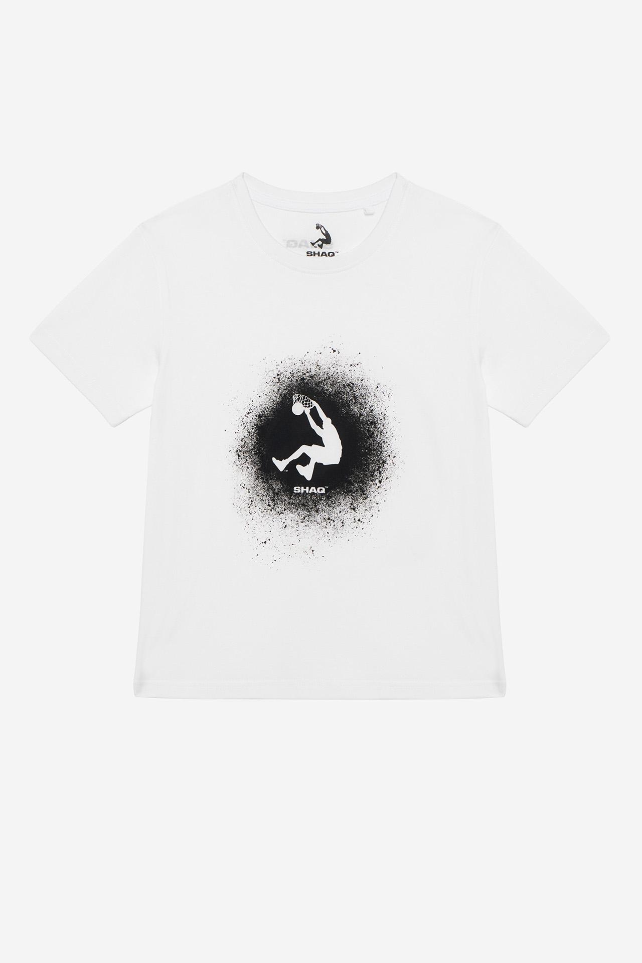 T-shirt SHAQ W226-SQBTS-1060-01X Biały
