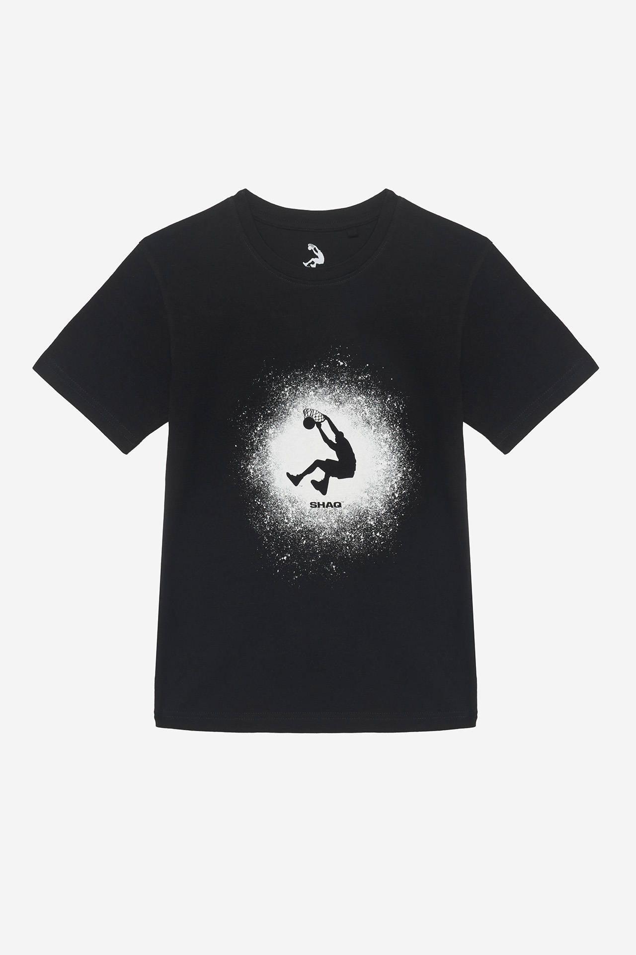 T-shirt SHAQ W226-SQBTS-1060-48X Czarny