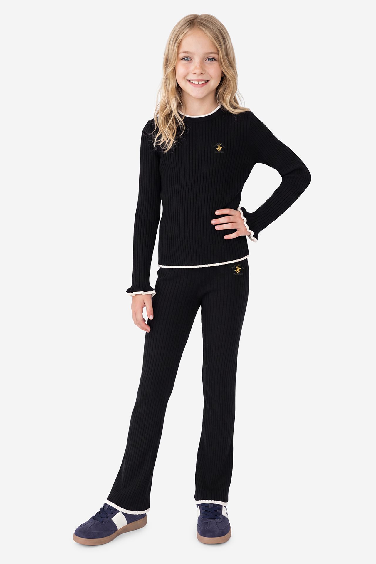 Sweter Beverly Hills Polo Club W226-BHGSW-1151-48X Czarny