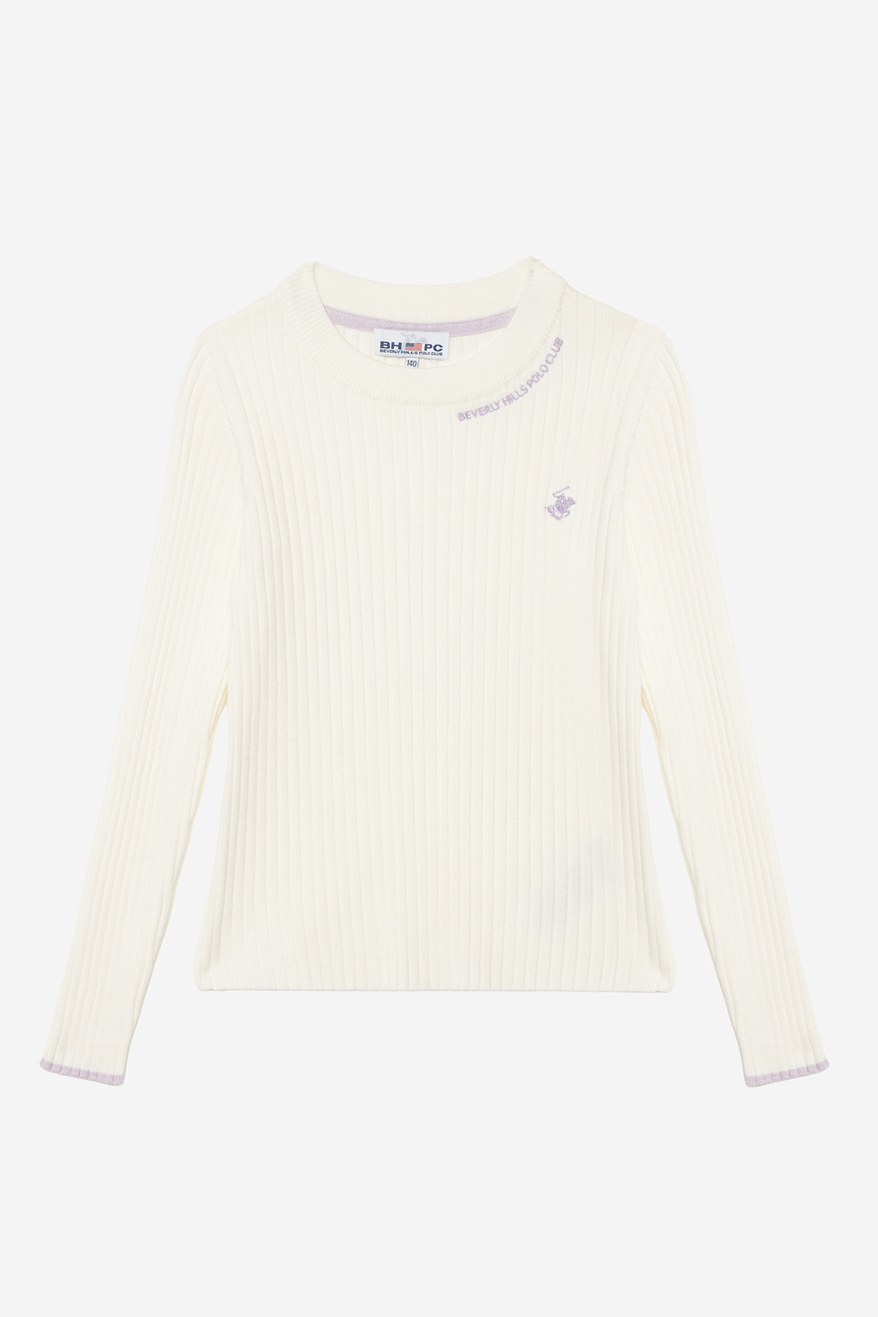 Long sleeve Beverly Hills Polo Club W226-BHGSW-1156-01X Kremowy