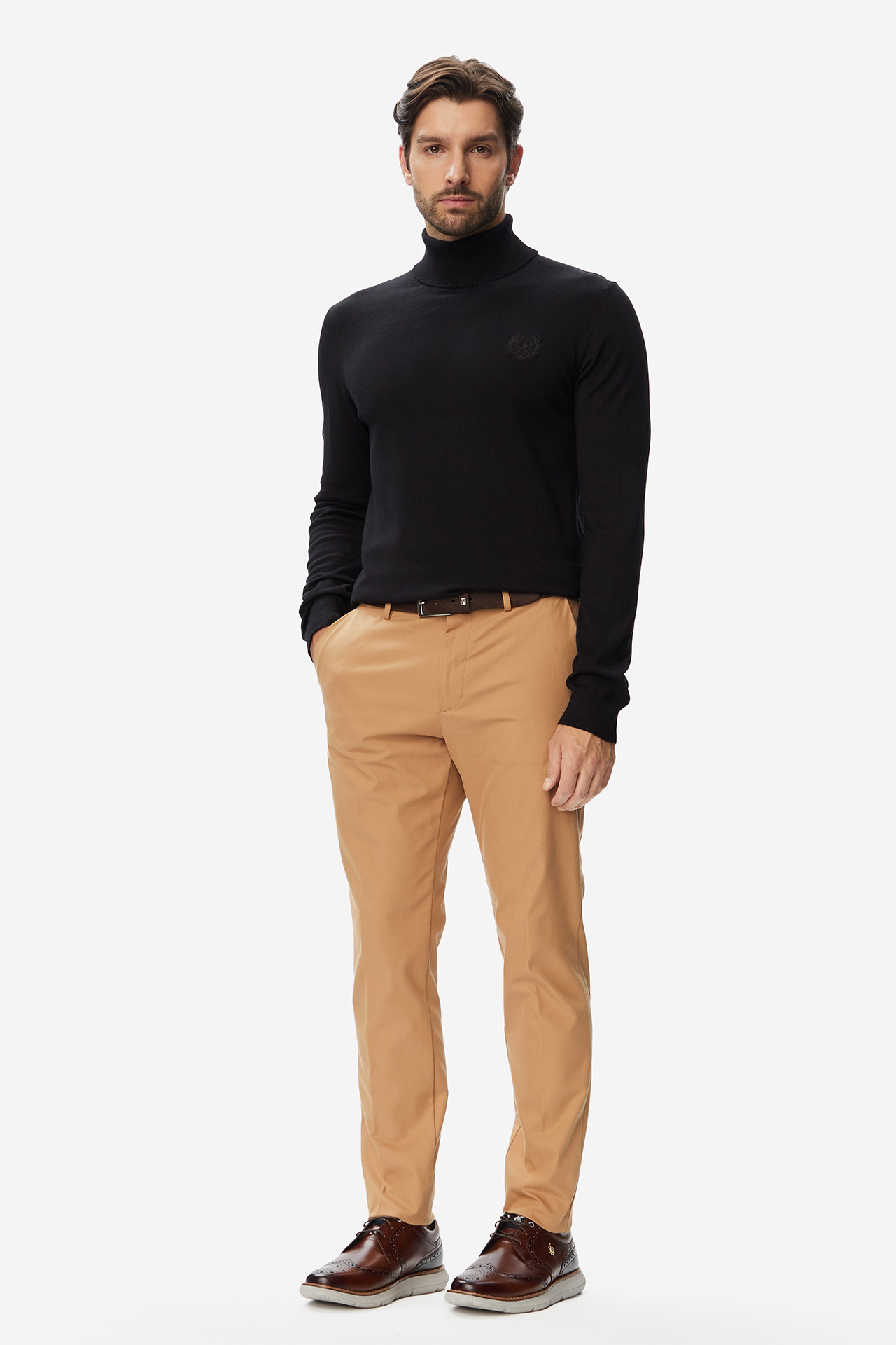 Sweter Beverly Hills Polo Club W226-BHMSW-1117-48X Czarny