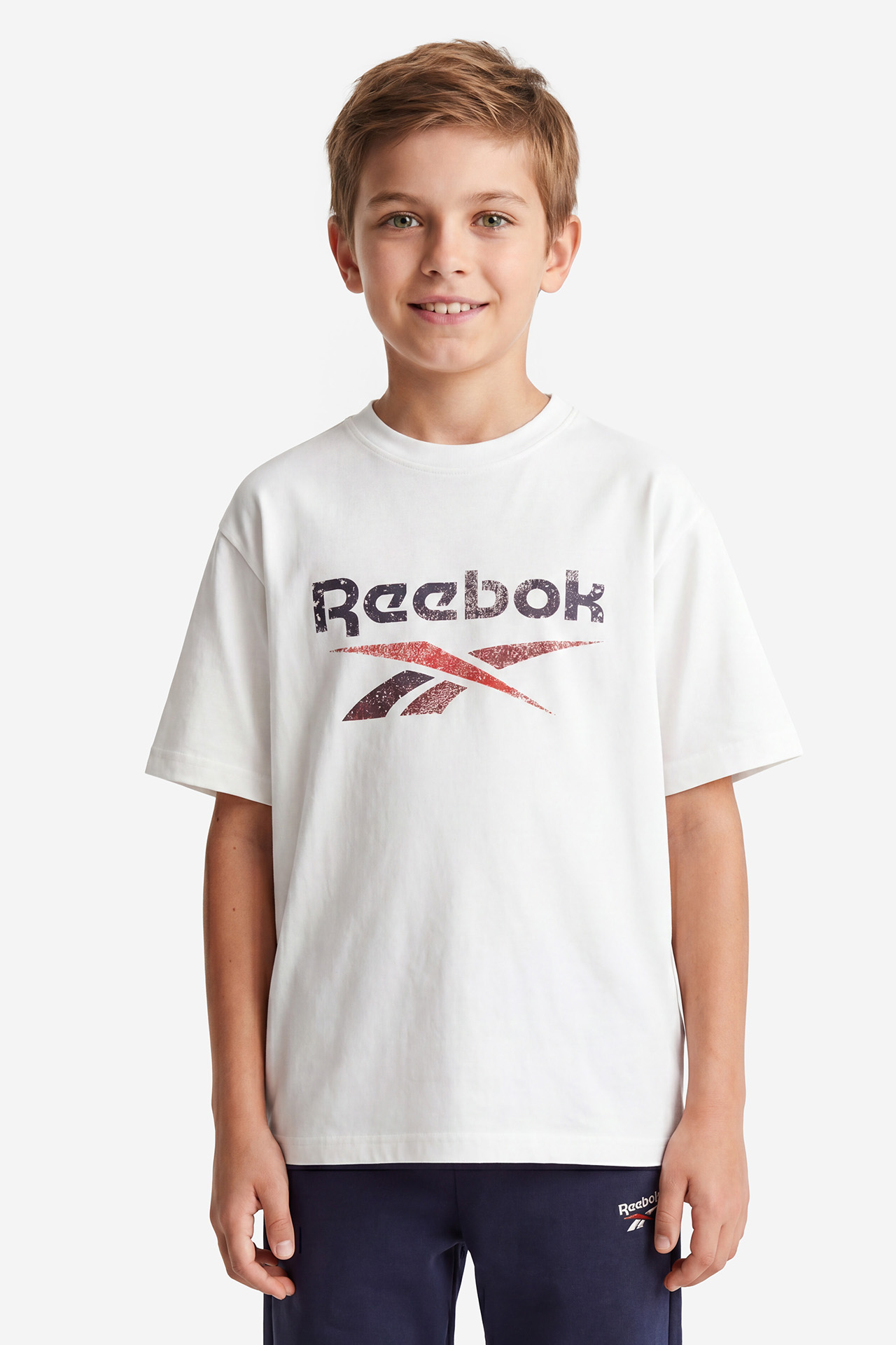 T-shirt REEBOK W226-RBBTS-1076-01X Biały