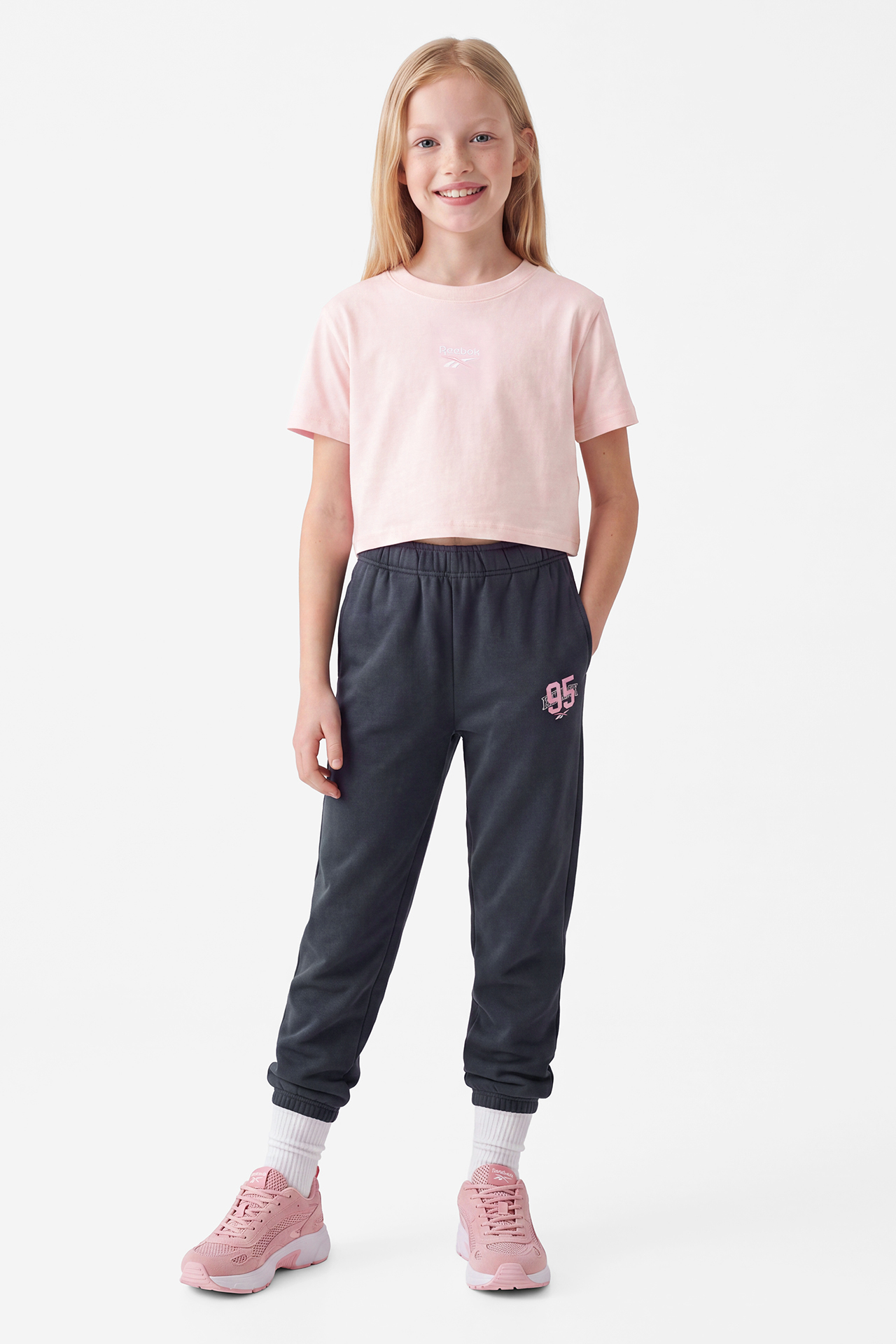 T-shirt REEBOK W226-RBGTS-1078-11X Biały