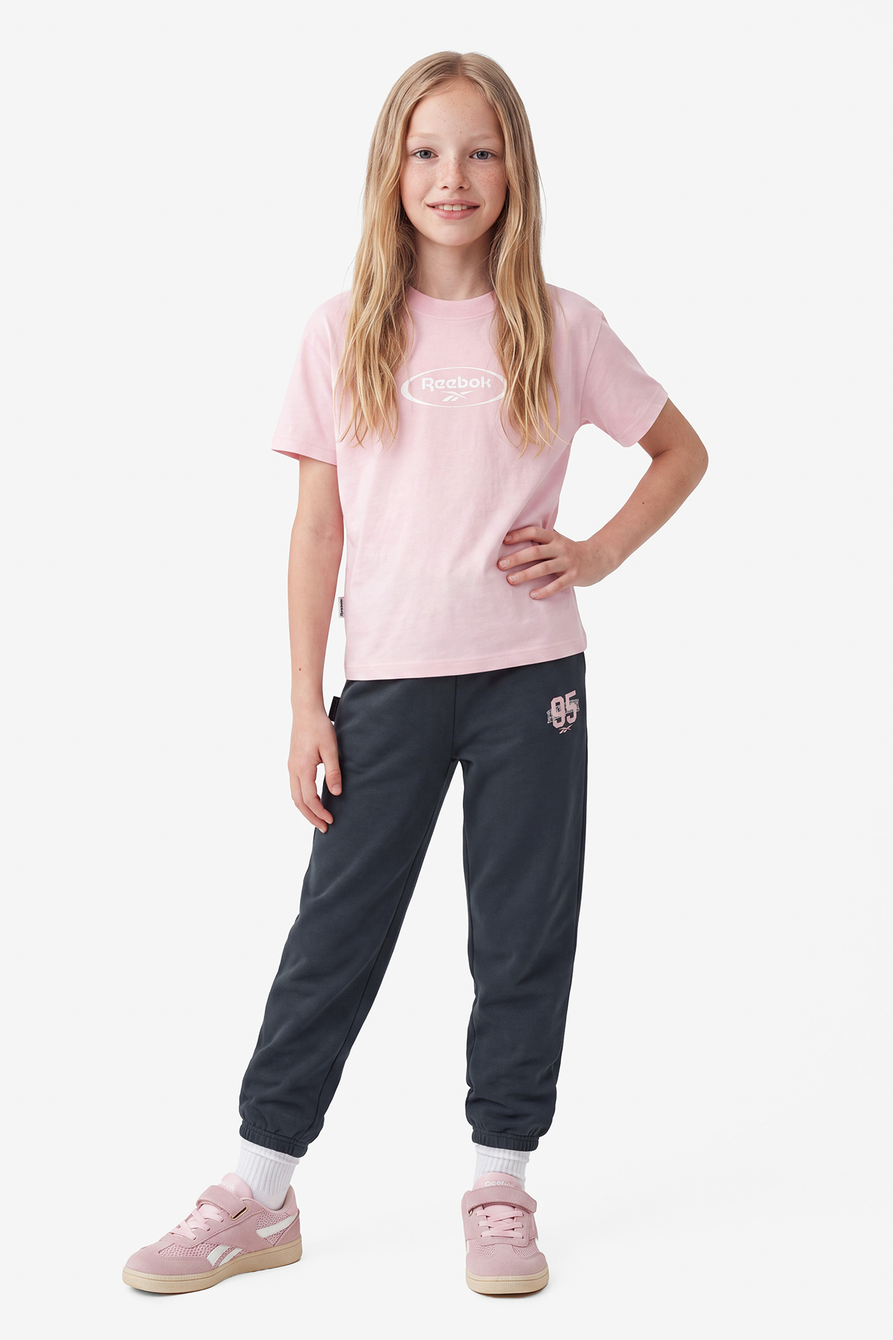 T-shirt REEBOK W226-RBGTS-1077-11X Różowy