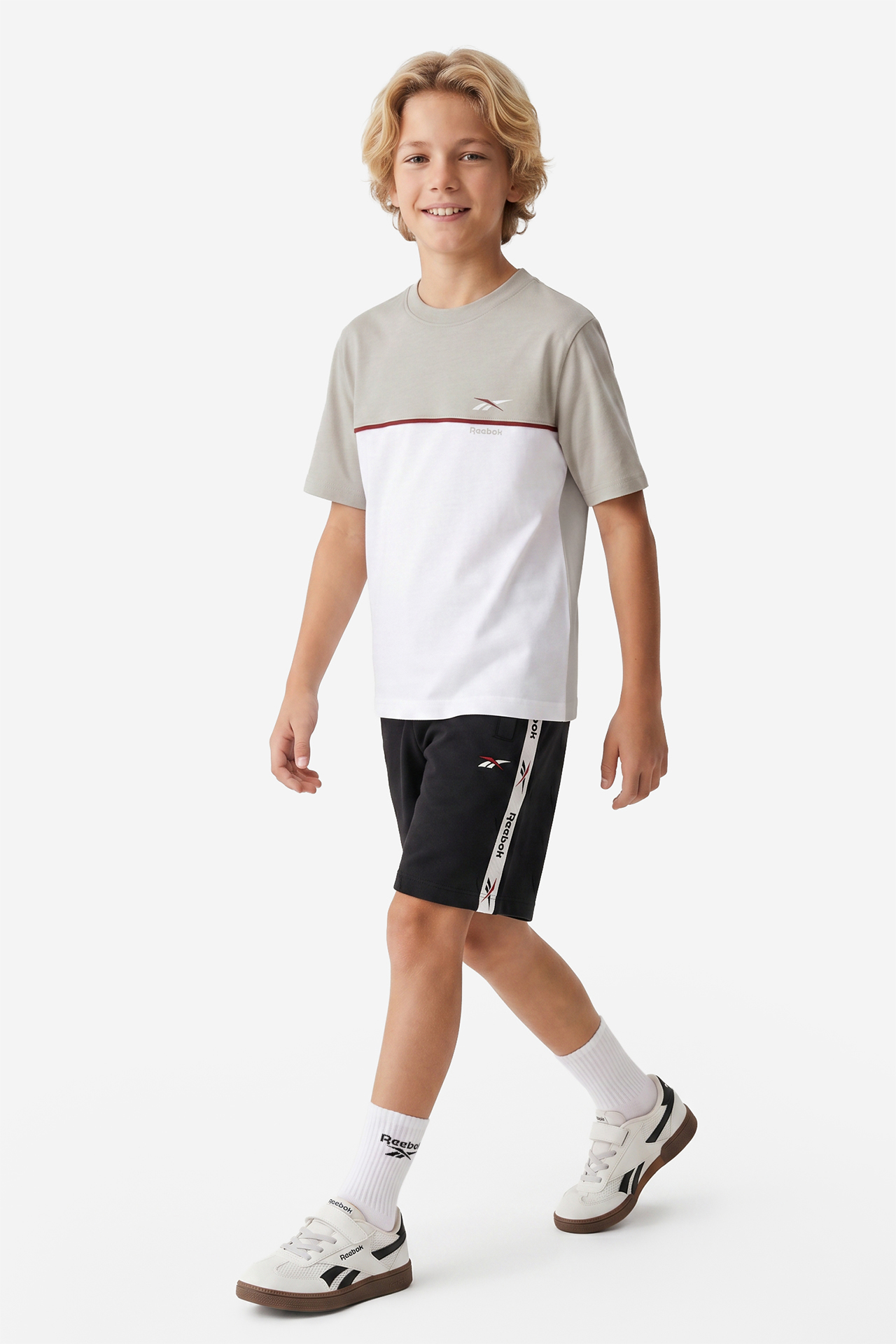 T-shirt REEBOK W226-RBBTS-1075-01X Szary