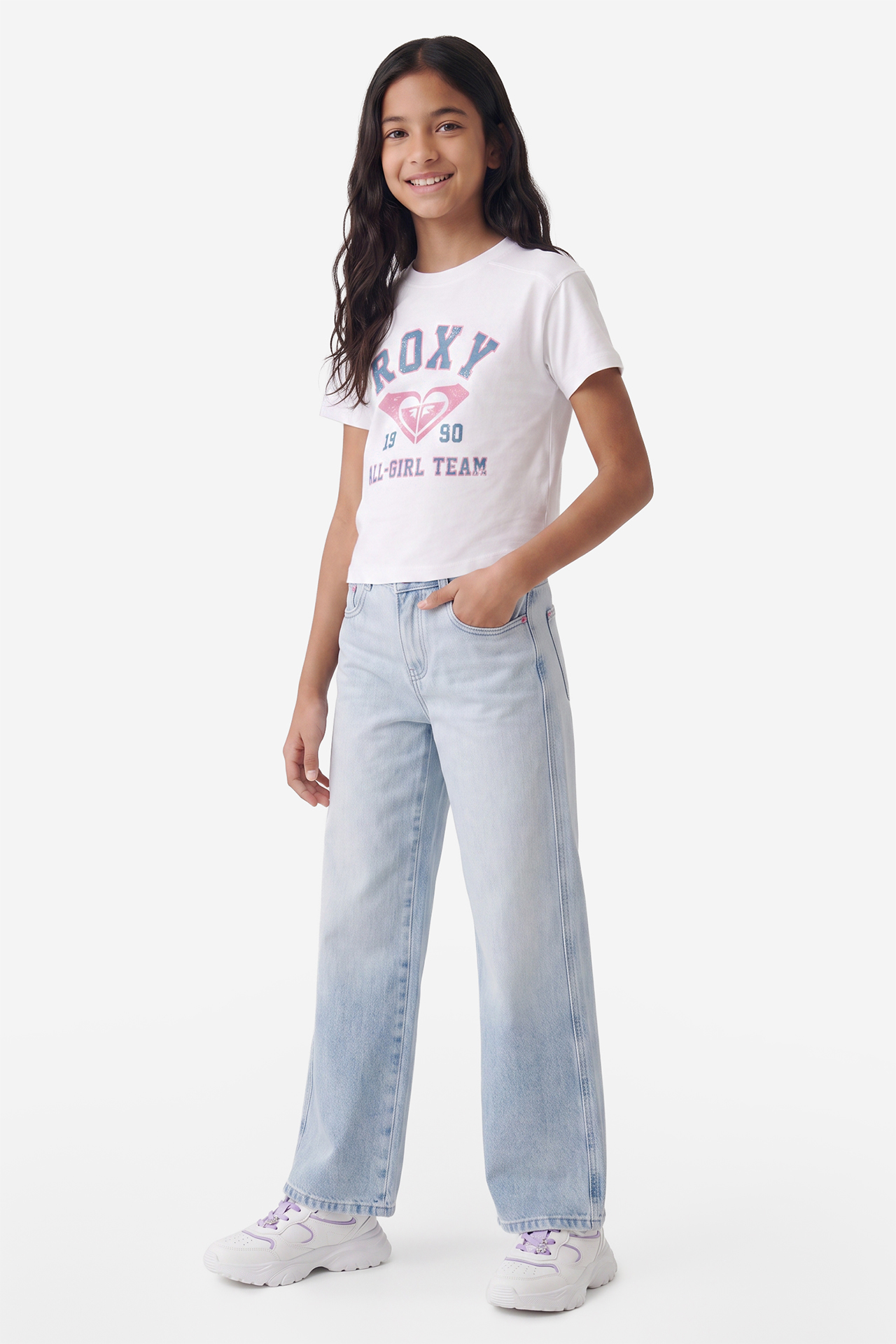 T-shirt ROXY W226-RXGTS-1060-00X Biały