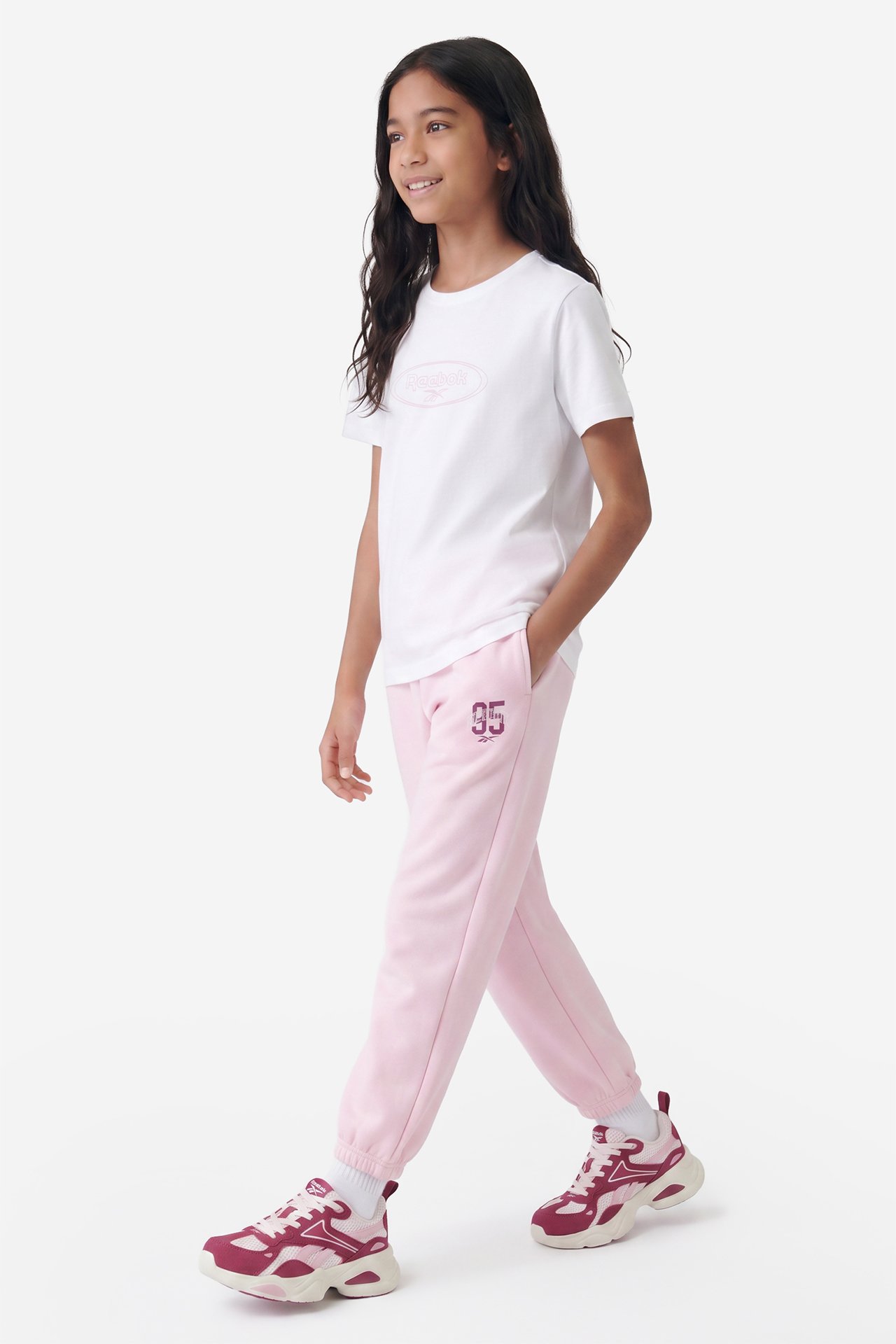 T-shirt REEBOK W226-RBGTS-1077-01X Biały