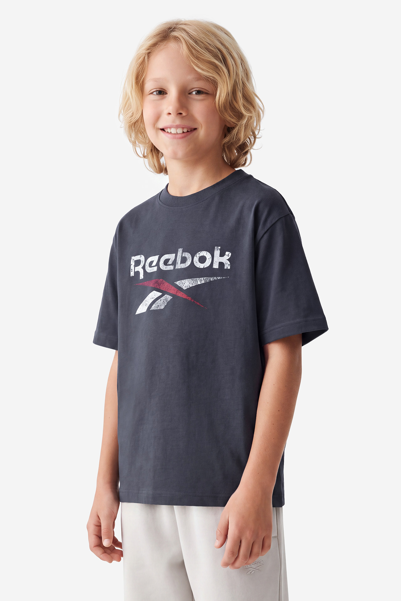 T-shirt REEBOK W226-RBBTS-1076-43X Szary