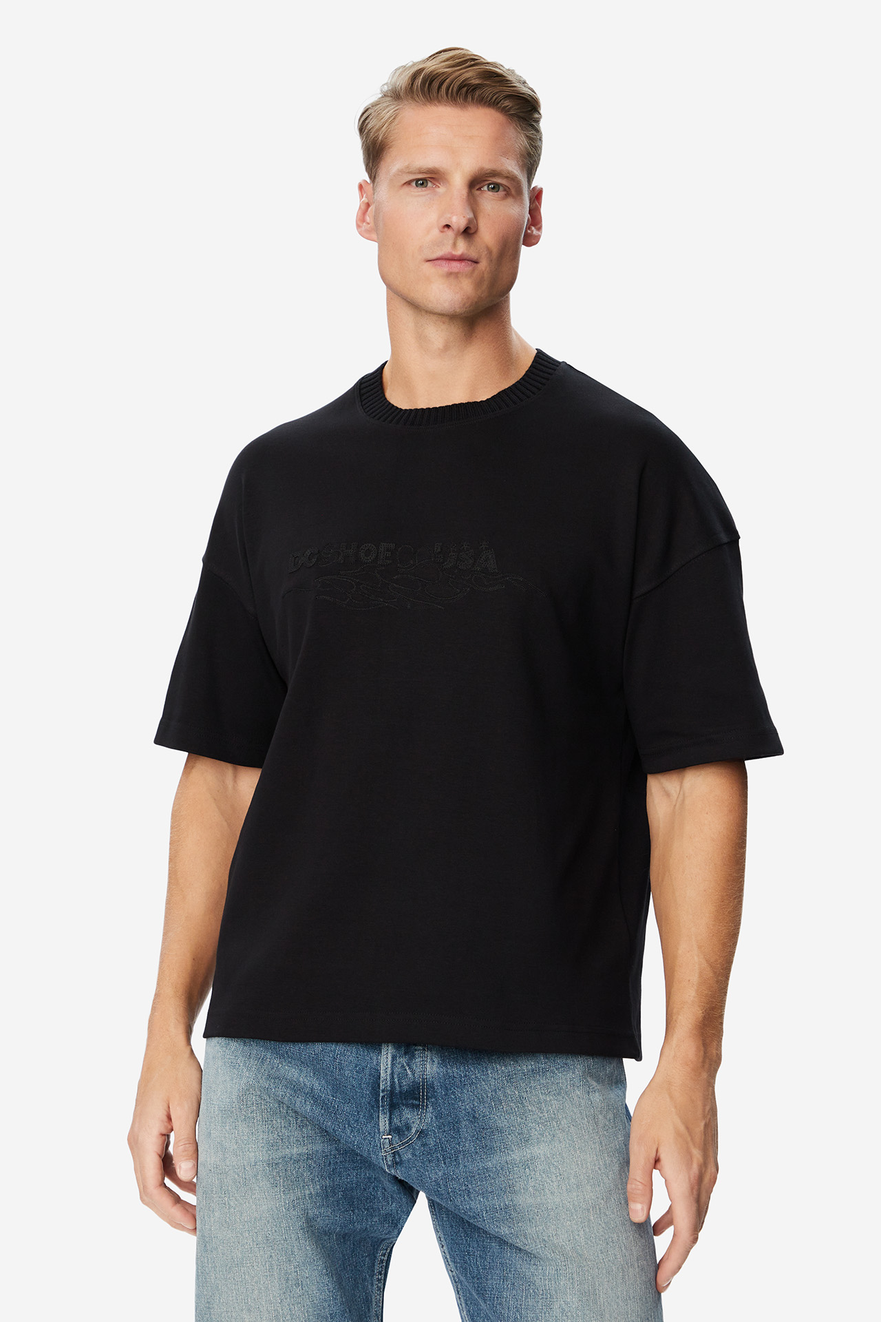 T-shirt DC SHOES W226-DCMTS-1092-48X Czarny