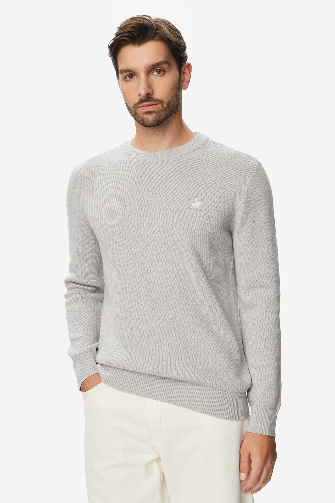 Sweter Beverly Hills Polo Club W226-BHMSW-1095-41M Czarny