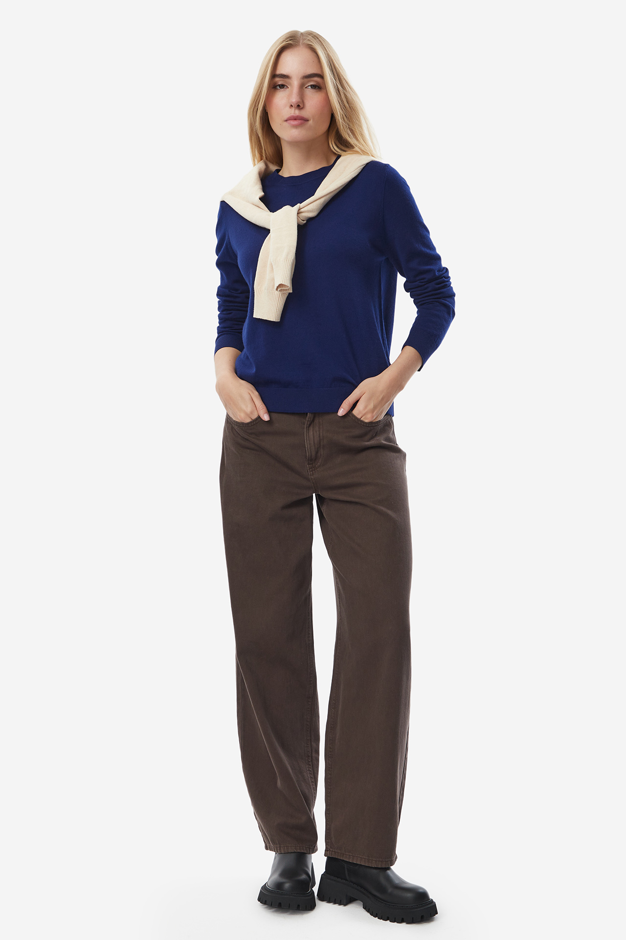 Sweter HUNTER W227-HRLSW-1069-19X Granatowy