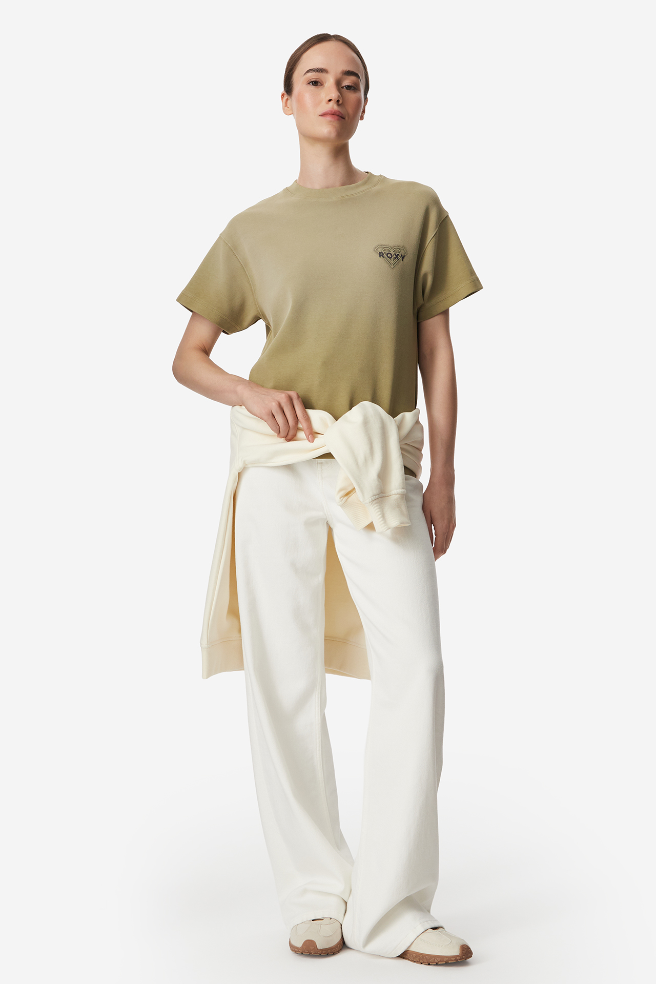 T-shirt ROXY W226-RXLTS-1062-38X Khaki