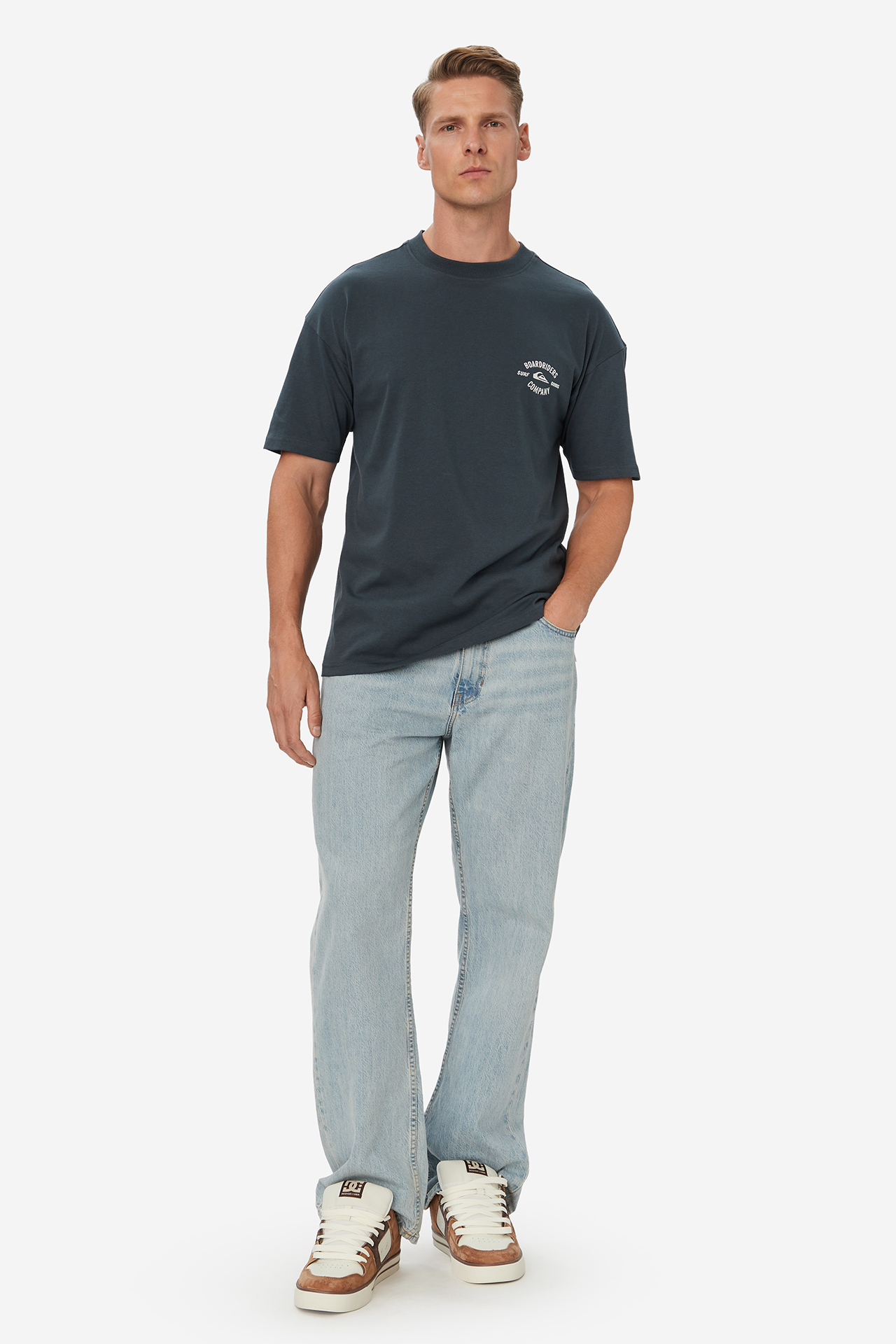 T-shirt QUIKSILVER W226-QSMTS-1057-24X Zielony