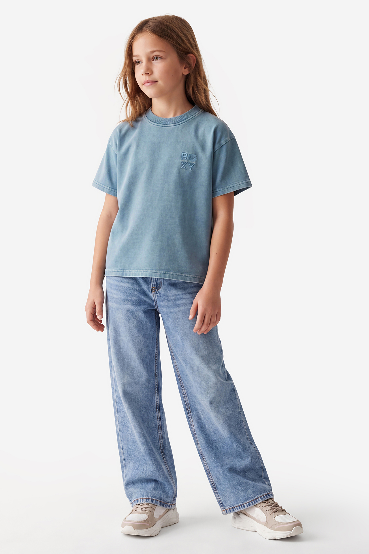 T-shirt ROXY W226-RXGTS-1059-27X Niebieski