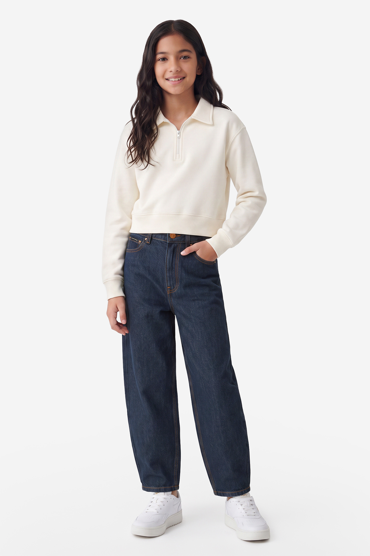 Spodnie jeansowe AMERICANOS W226-AMGTR-1035-19D Granatowy