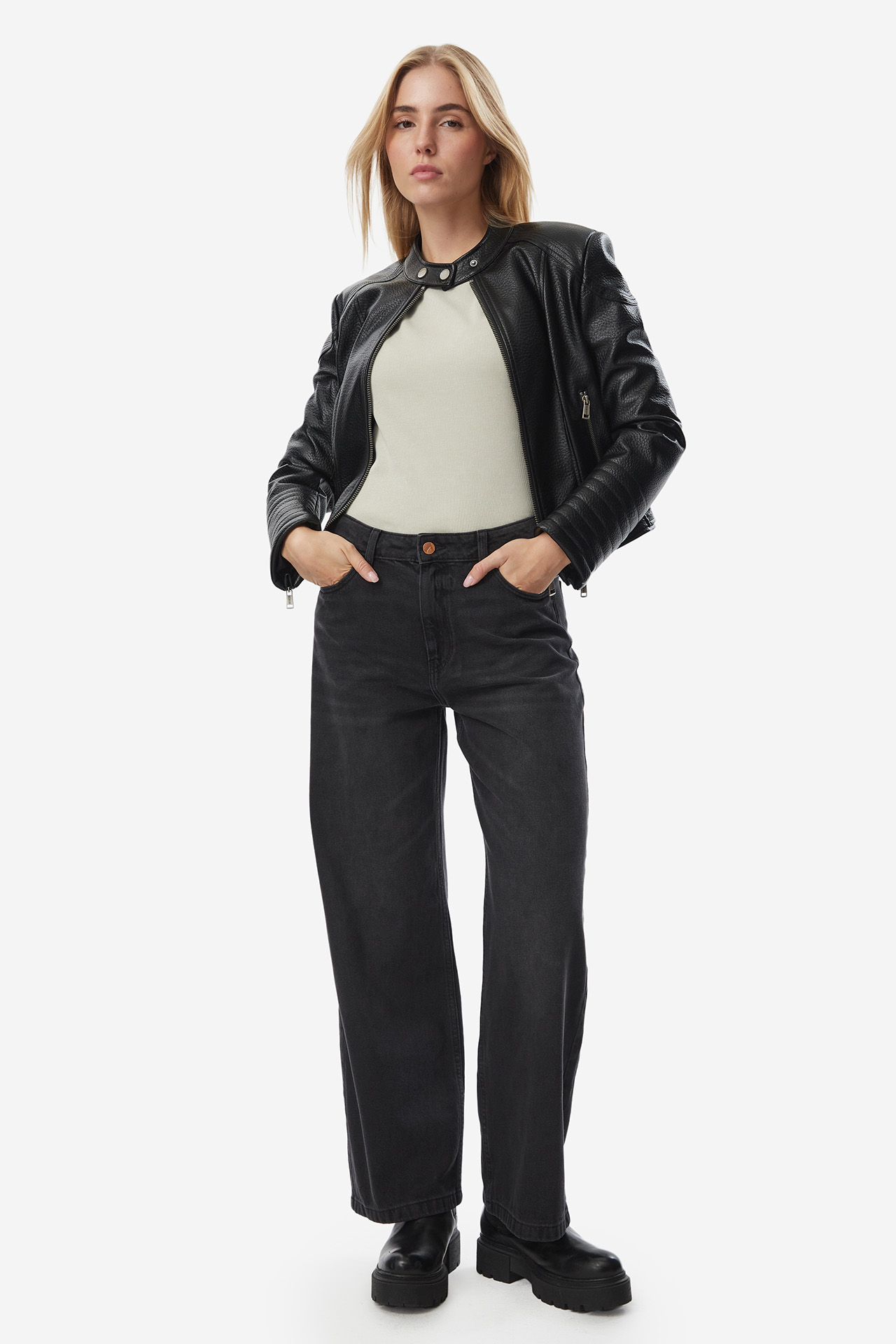 Spodnie jeansowe AMERICANOS W226-AMLTR-1039-48D Czarny