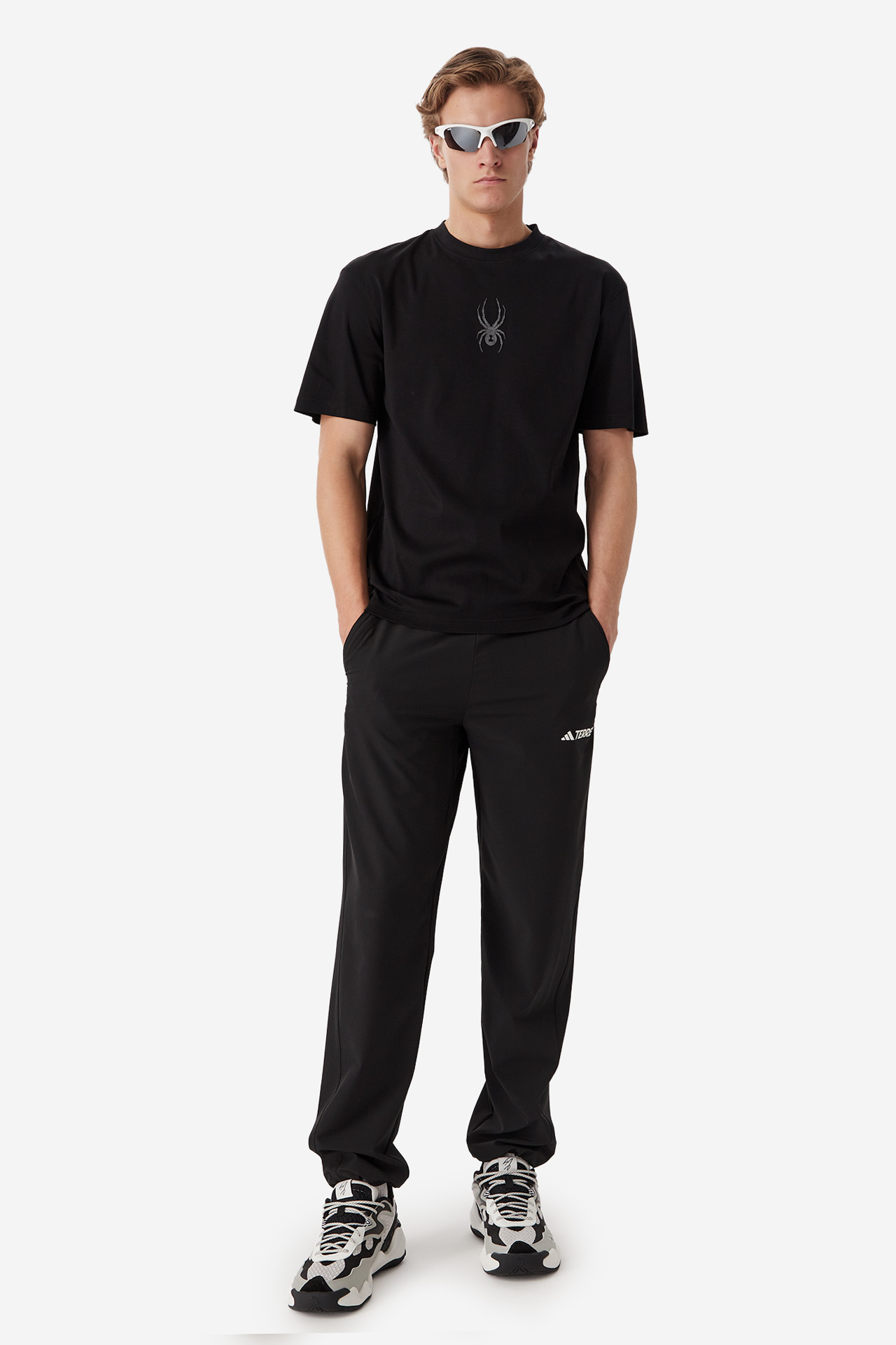 T-shirt SPYDER W226-SPMTS-1050-48X Czarny