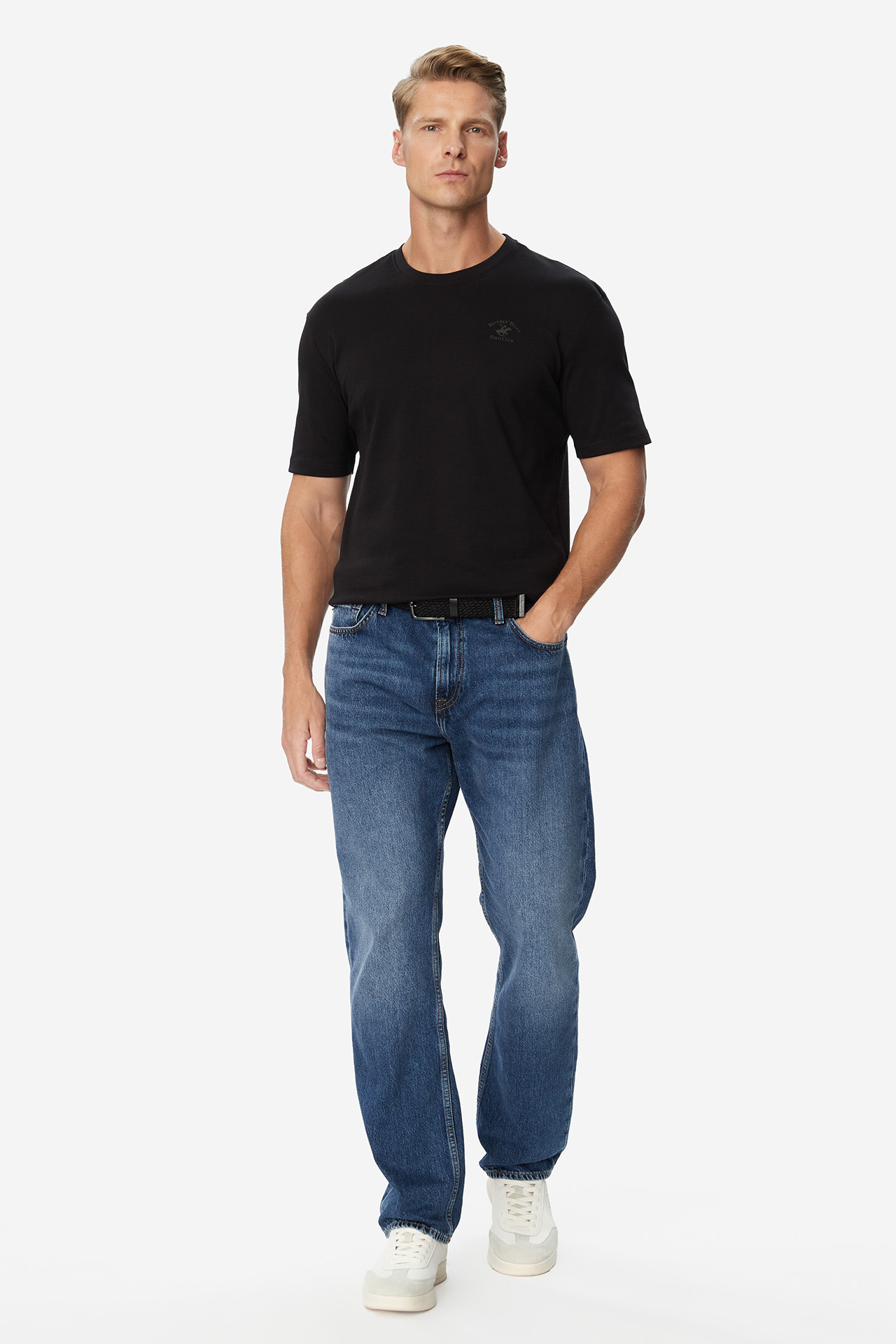 T-shirt Beverly Hills Polo Club W226-BHMTS-1214-48X Czarny