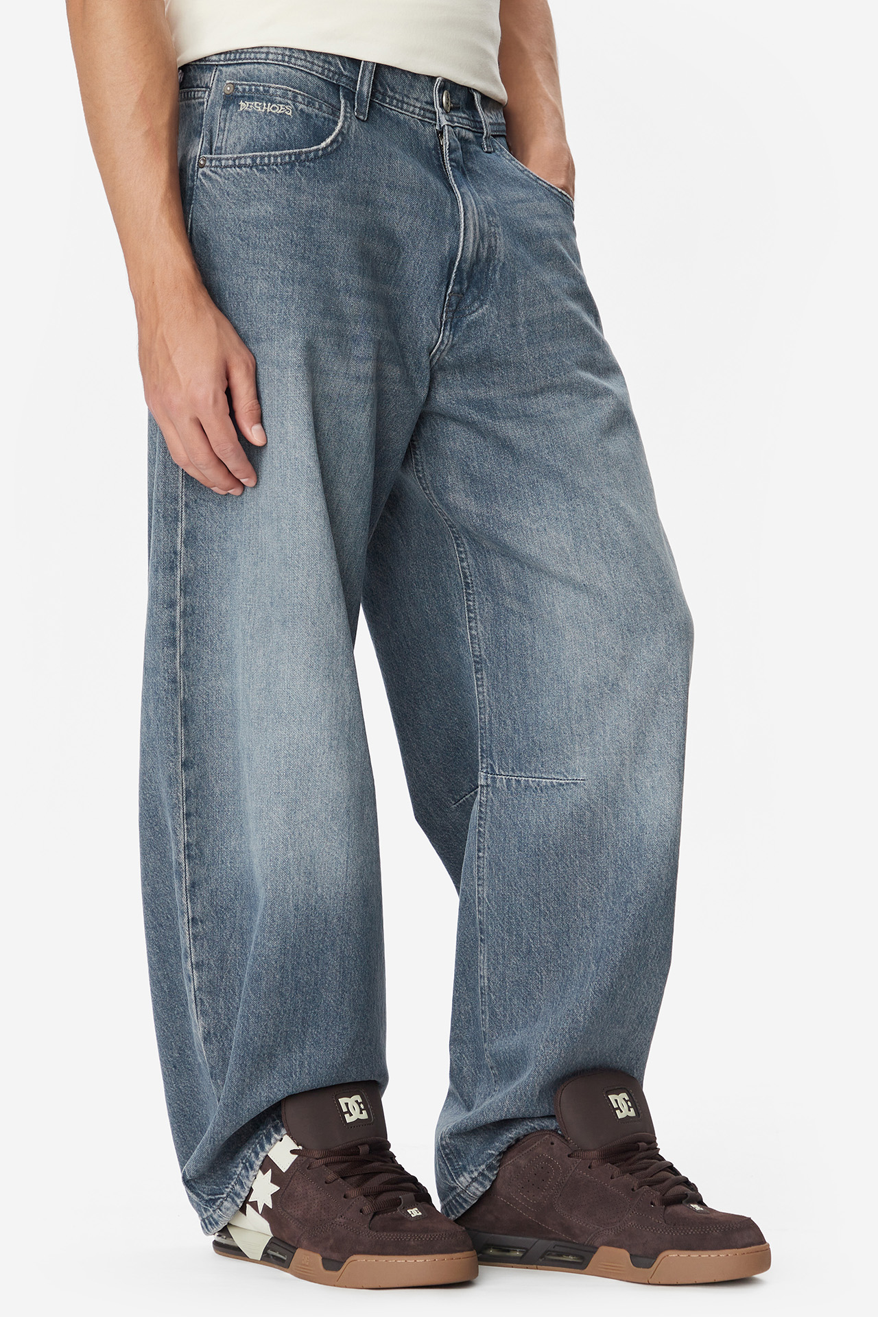 Spodnie jeansowe DC SHOES W226-DCMTR-1060-20D Granatowy