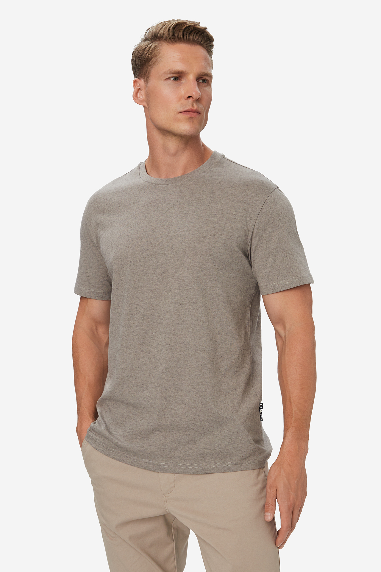 T-shirt GO SOFT W226-GSMTS-1082-42M Szary