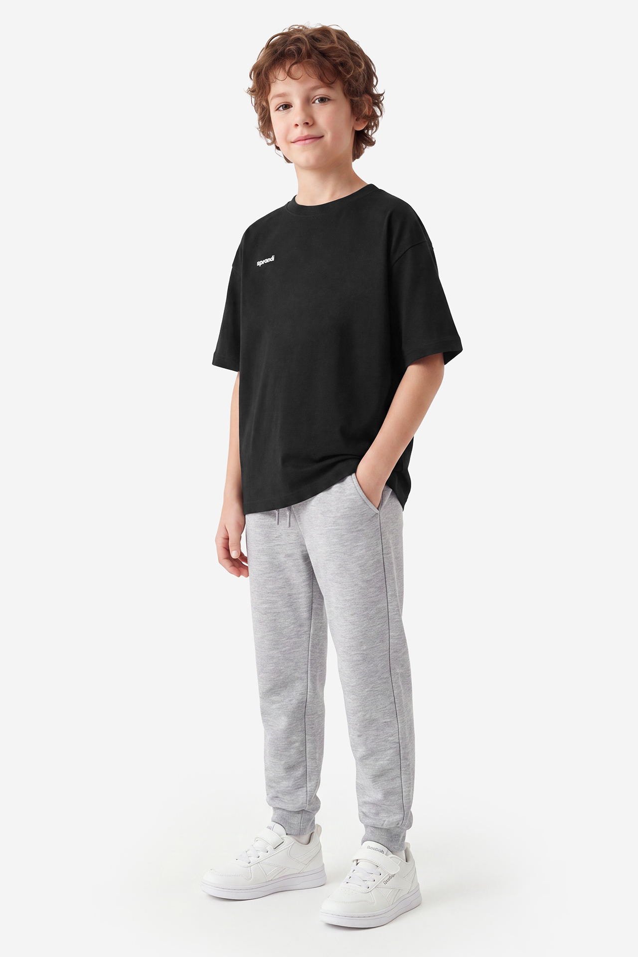 T-shirt Sprandi W226-SIBTS-1140-48X Czarny