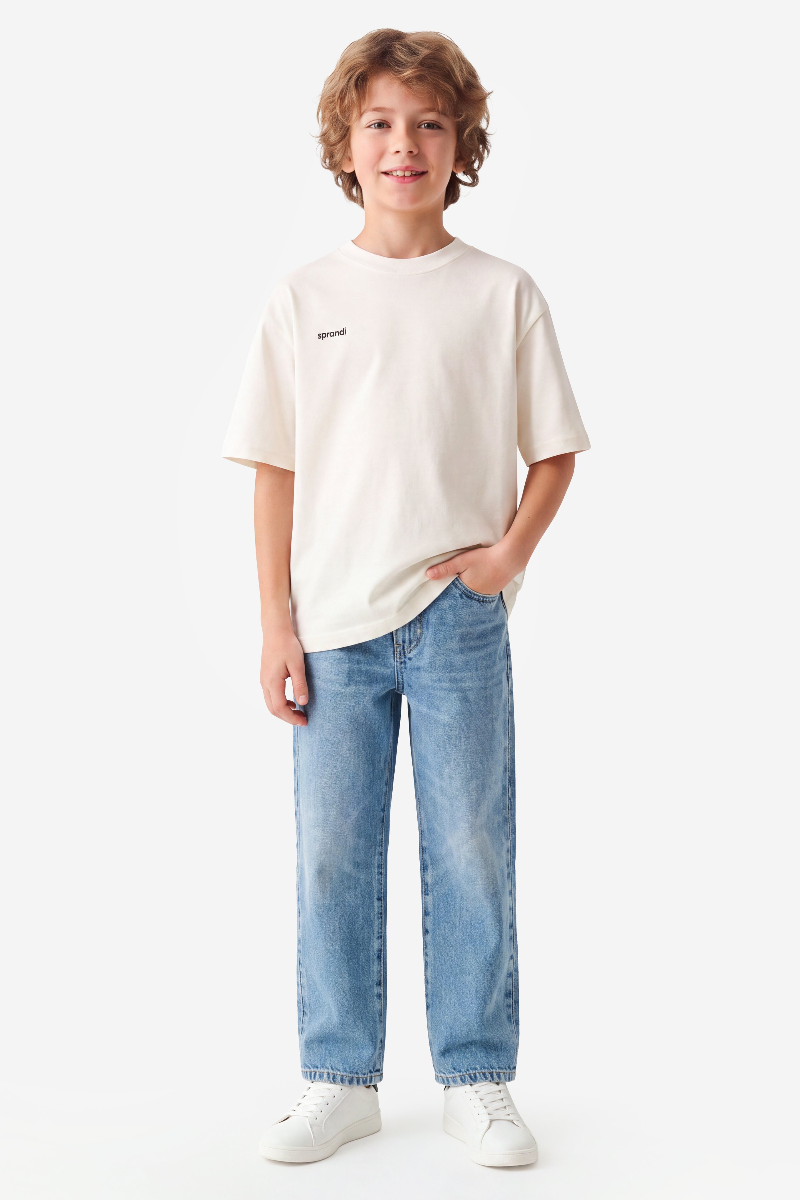 T-shirt Sprandi W226-SIBTS-1140-01X Biały