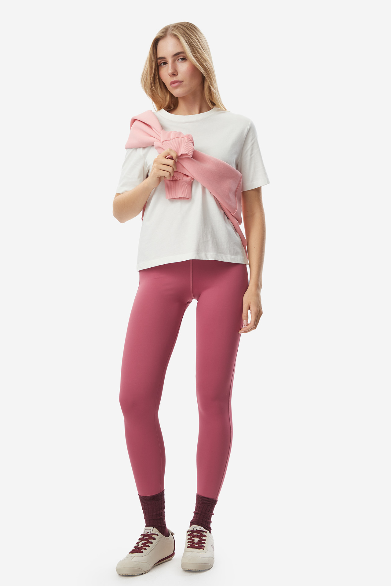 T-shirt Sprandi W226-SILTS-1137-01X Kremowy
