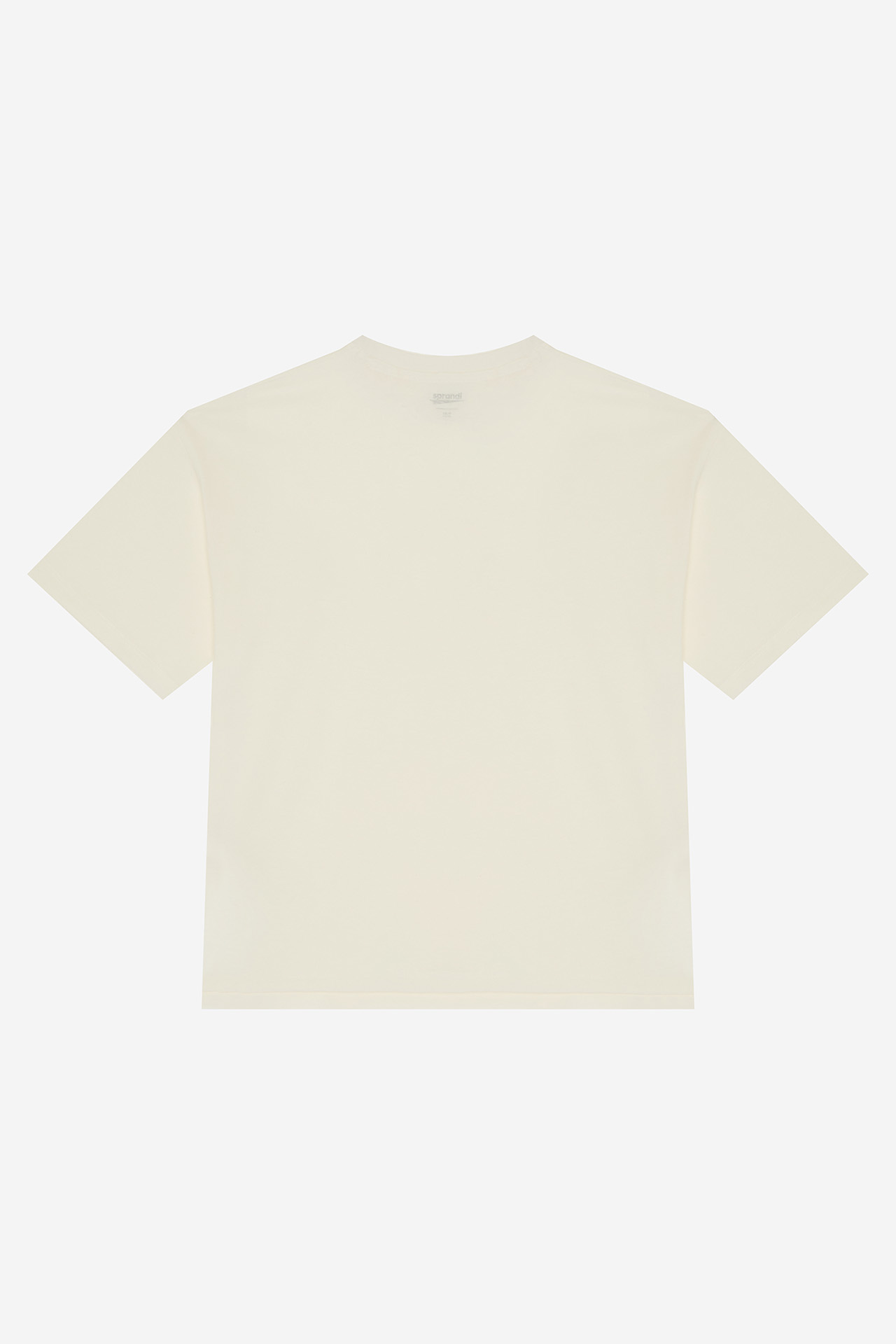 T-shirt Sprandi W226-SIGTS-1141-01X Kremowy