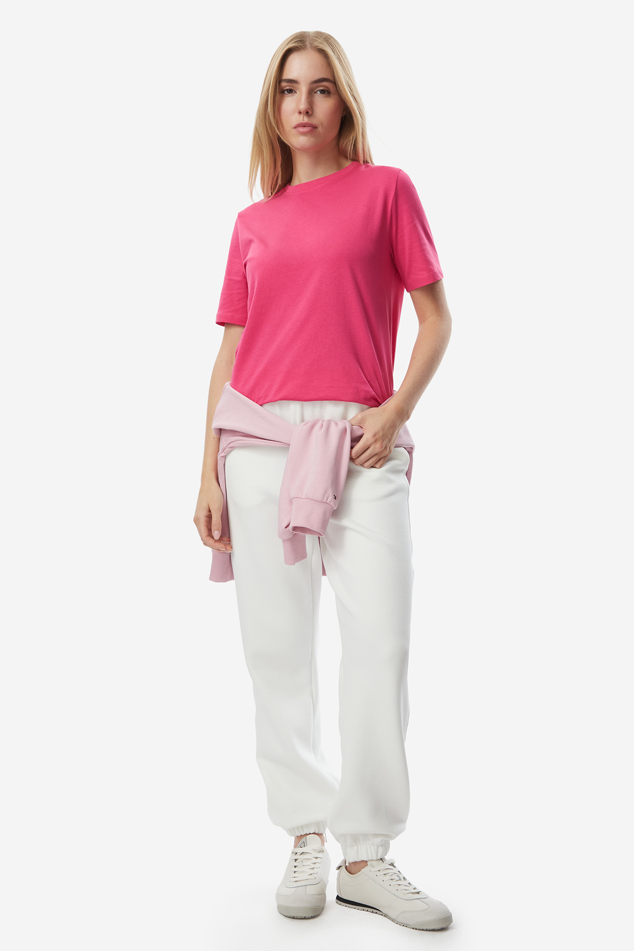 T-shirt Sprandi W226-SILTS-1137-13X Różowy