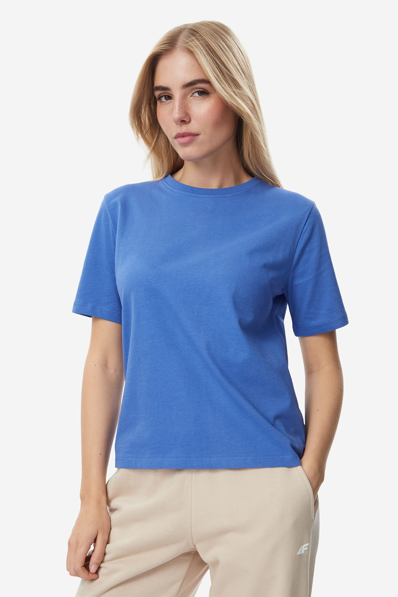 T-shirt Sprandi W226-SILTS-1137-21X Niebieski